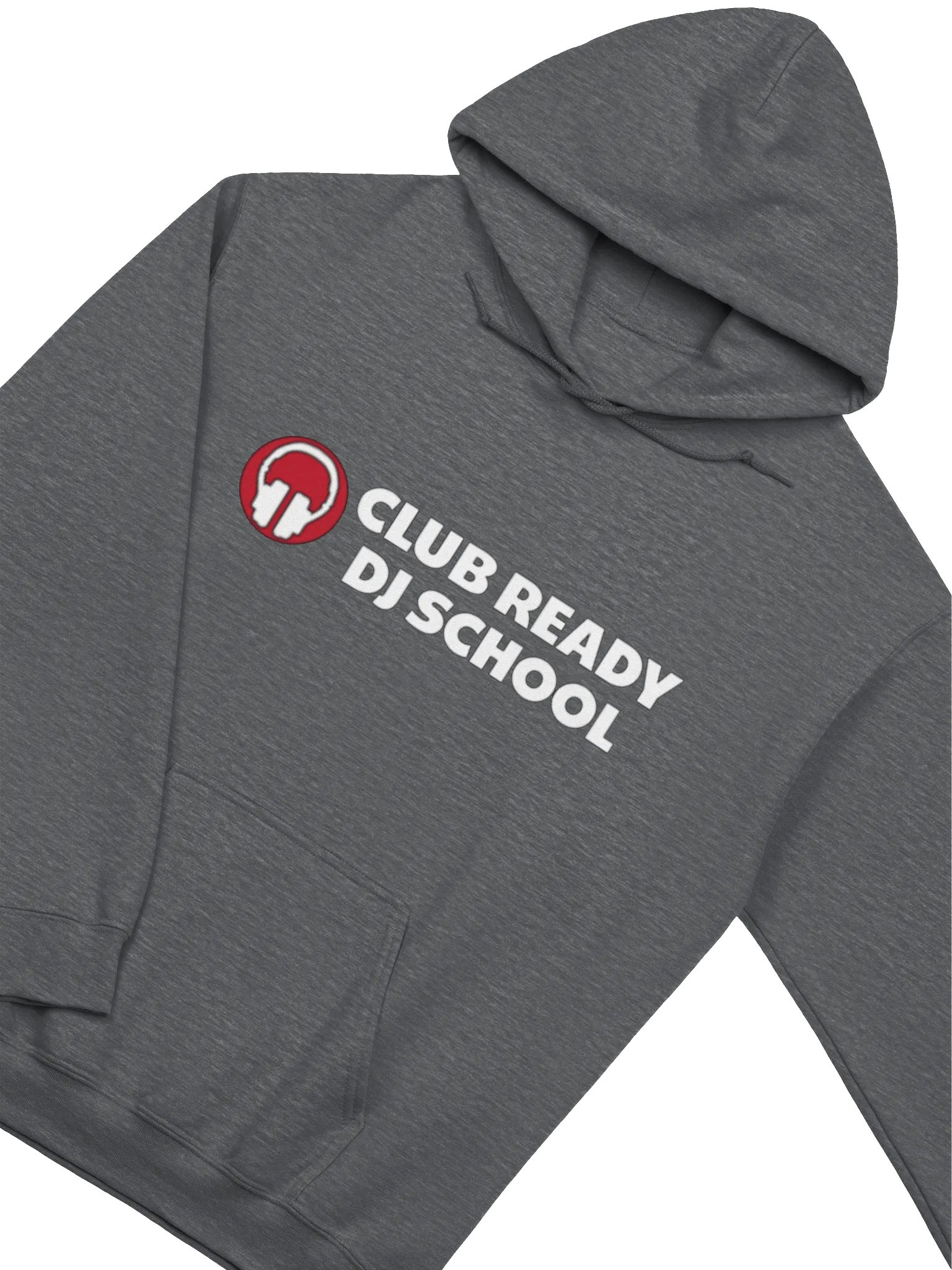 Front | Back | Arm Print Club Ready DJ School Gildan® Classic Hoodie product image (4)