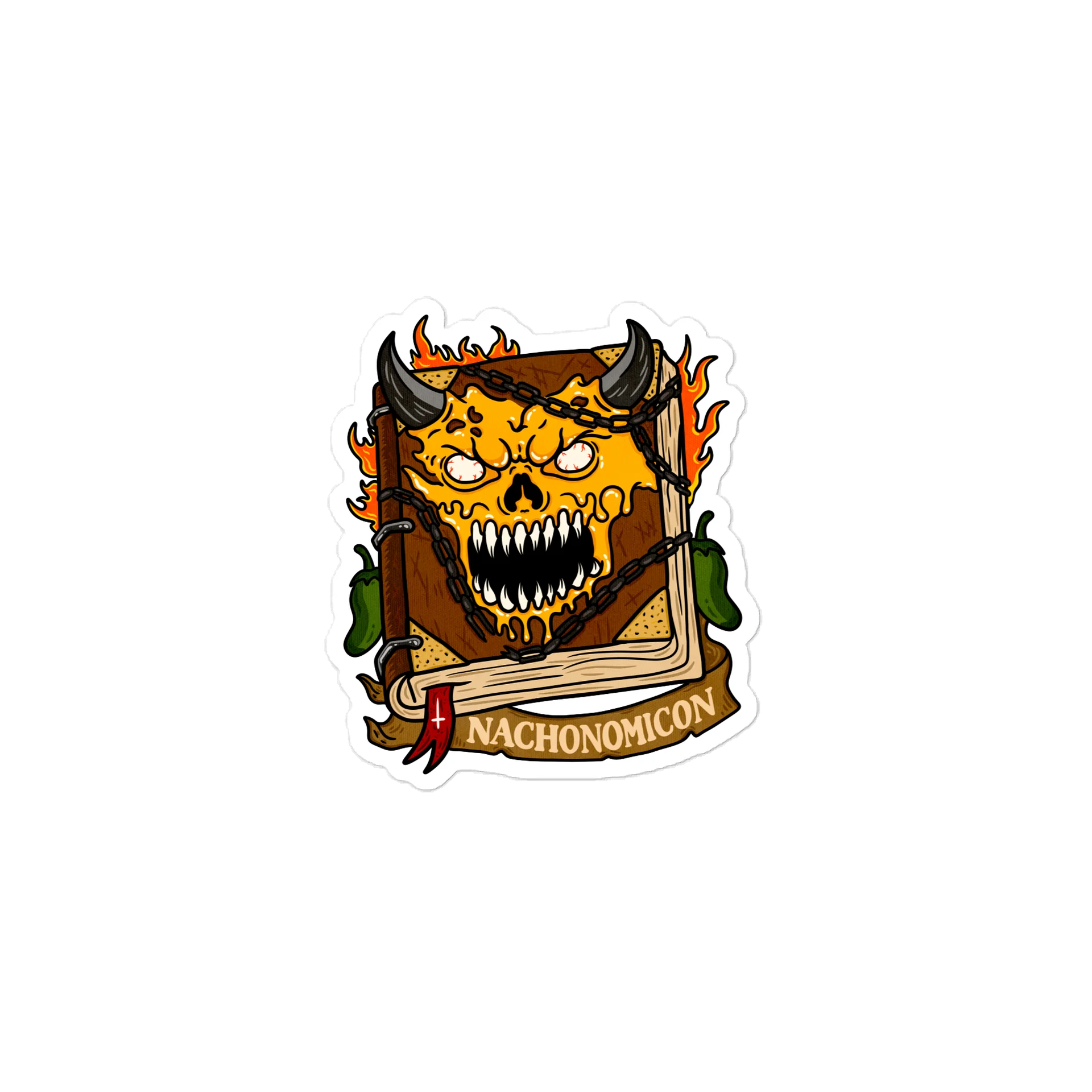 Nachonomicon- Sticker (HIDDEN) product image (1)