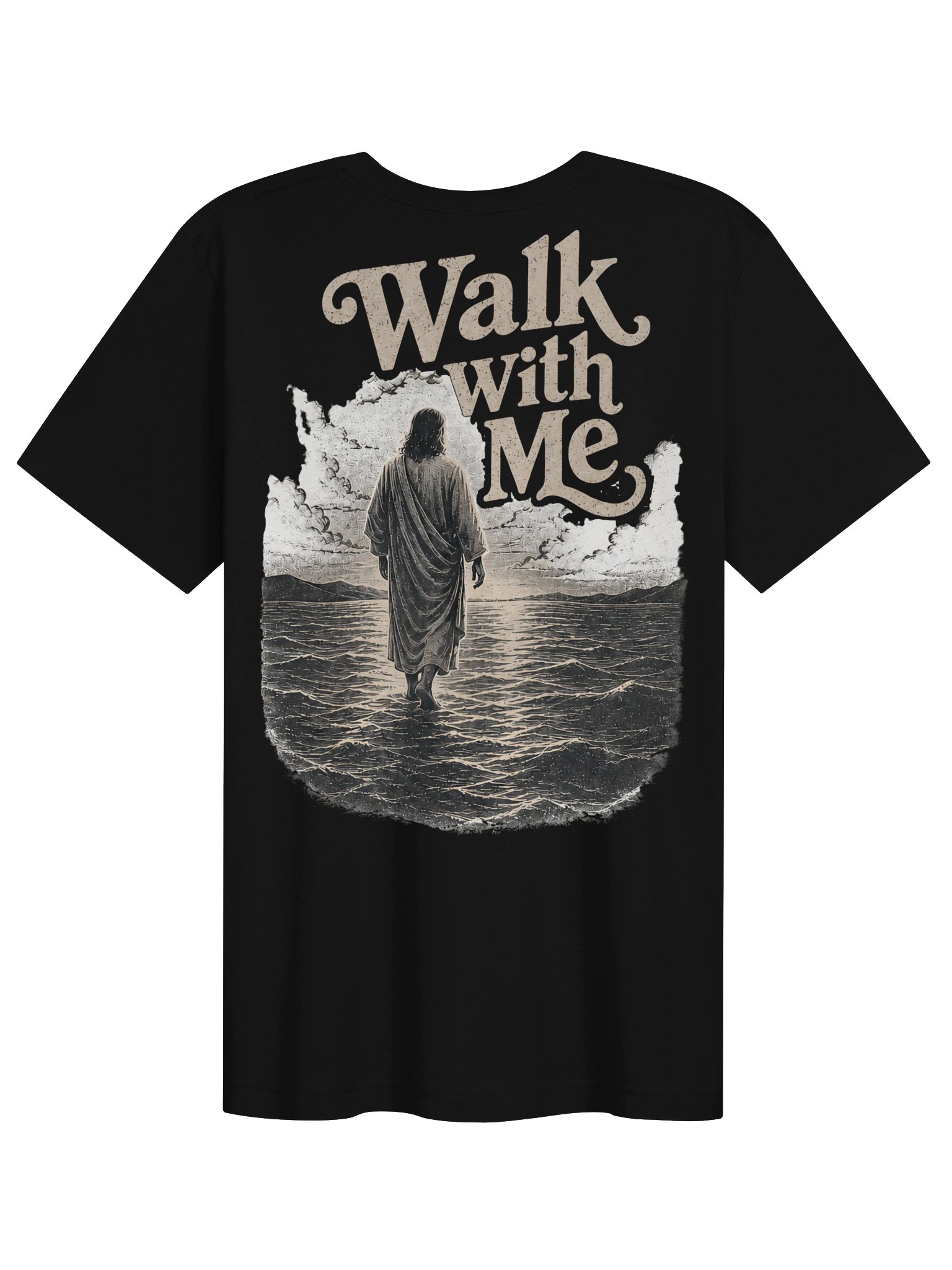 Walk With Me Adult T- Shirt product image (2)