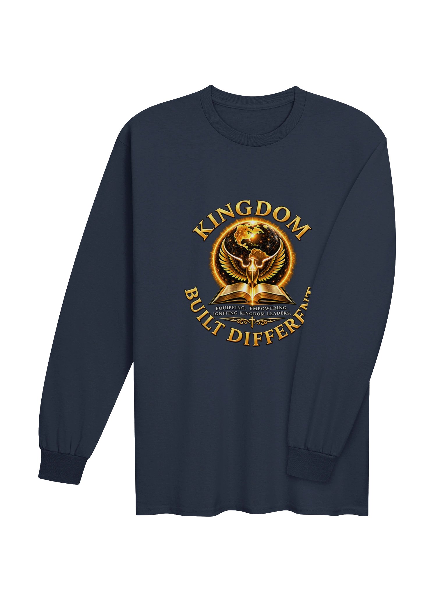 Kingdom Built Different Long-Sleeve T-Shirt product image (8)