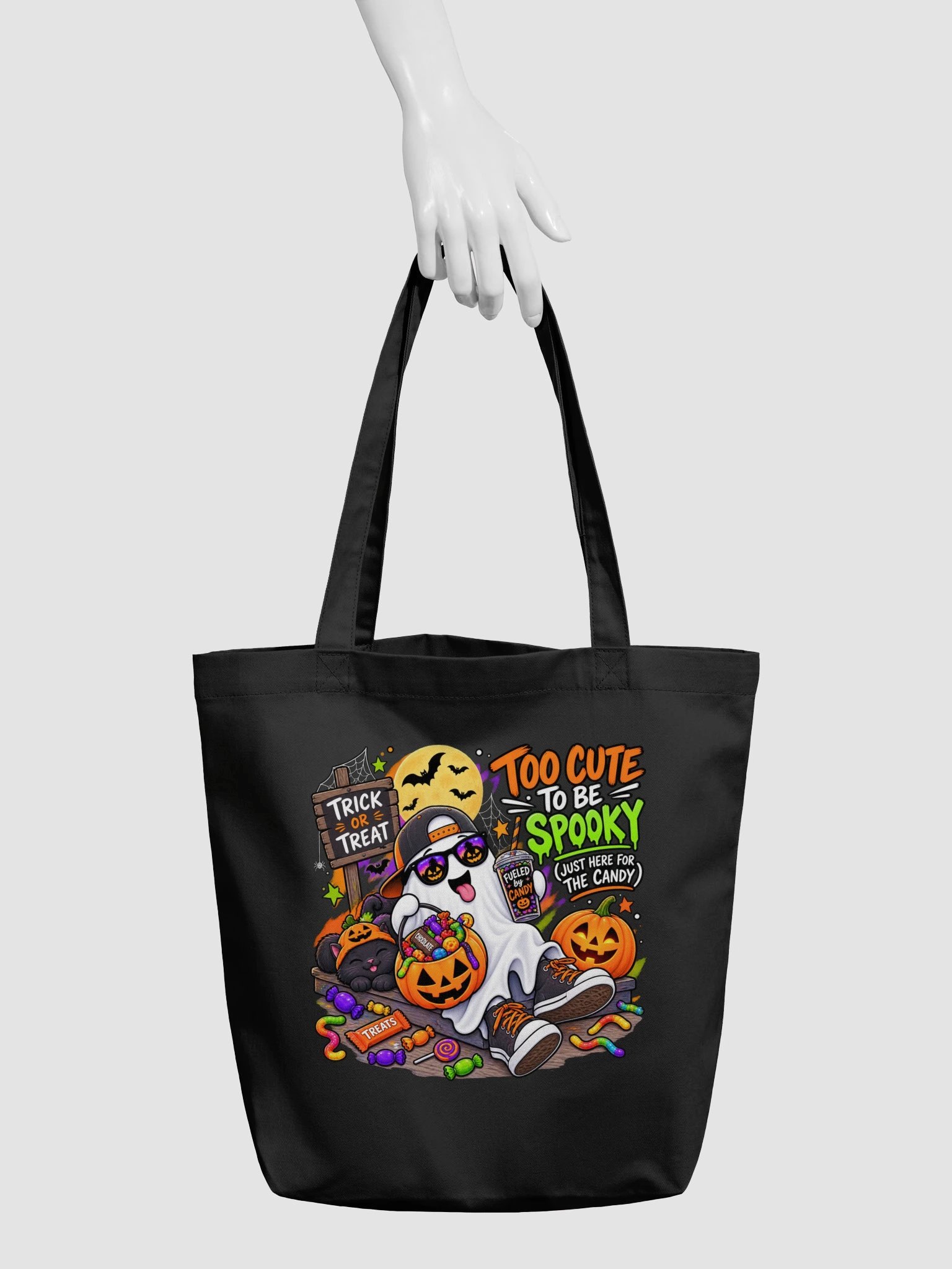 Too Cute to be Spooky Tote Bag product image (3)