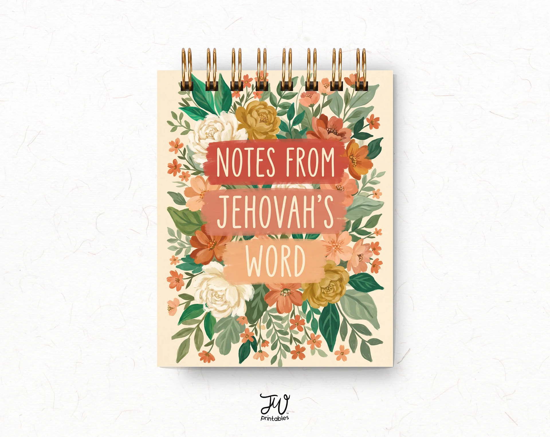 Notes From Jehovah's Word Mini Jotter Notebook product image (1)