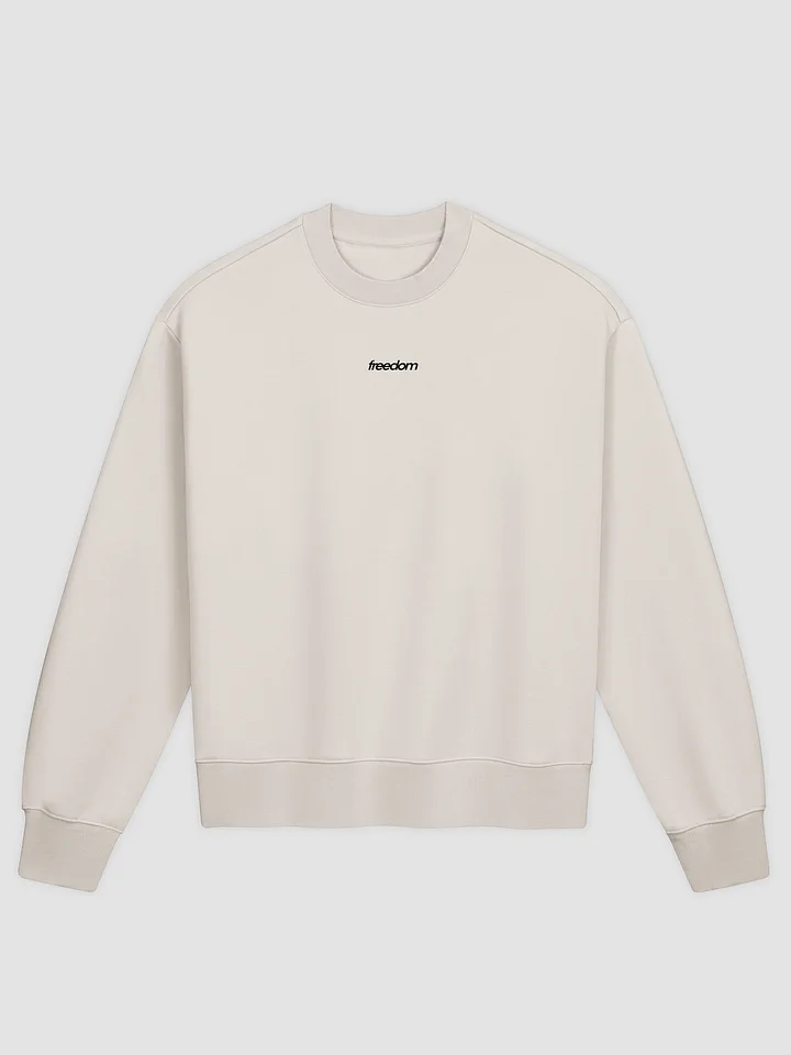 Freedom Crewneck B&W product image (2)