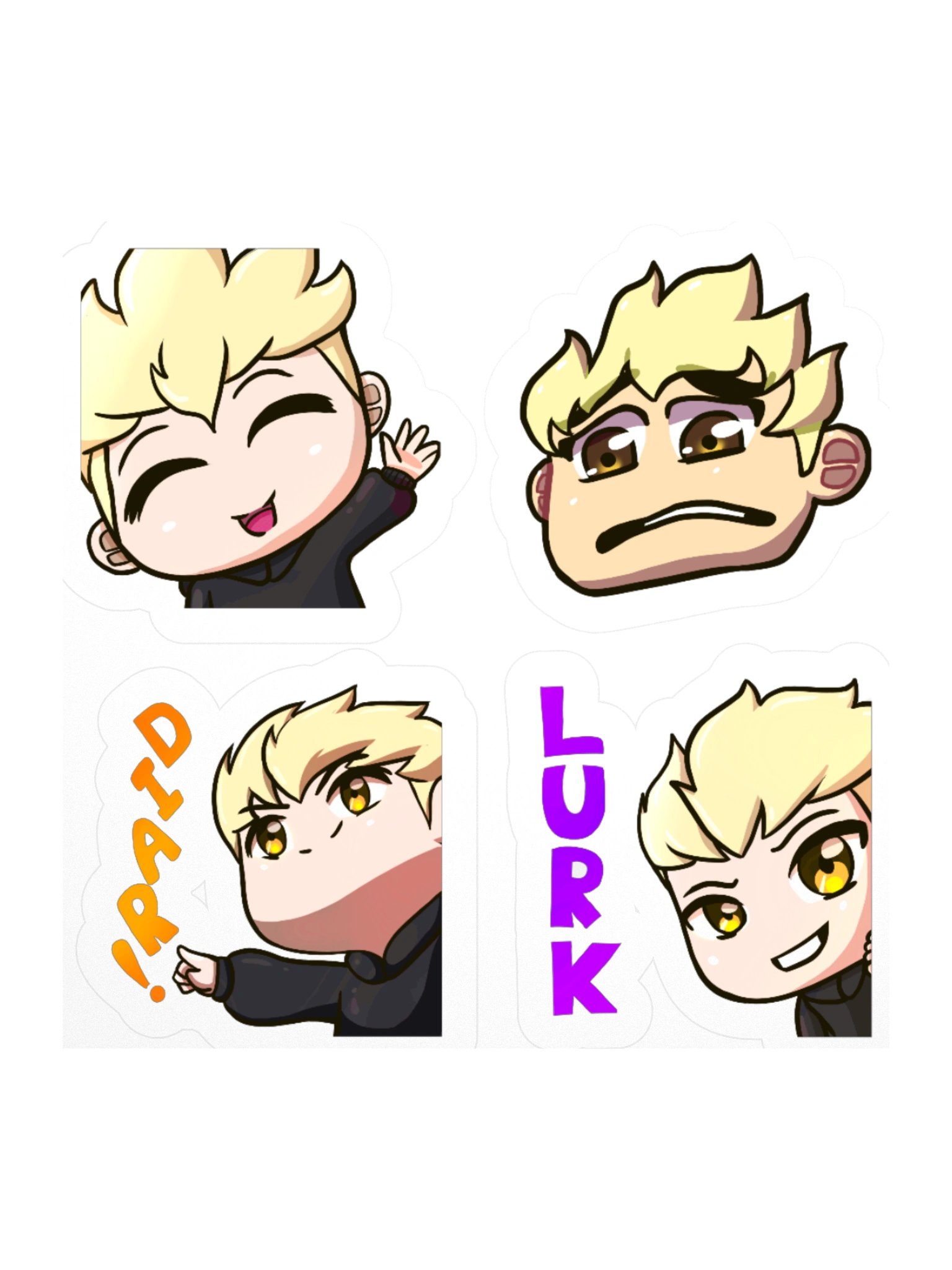 Emote Stickers 3.0 product image (1)