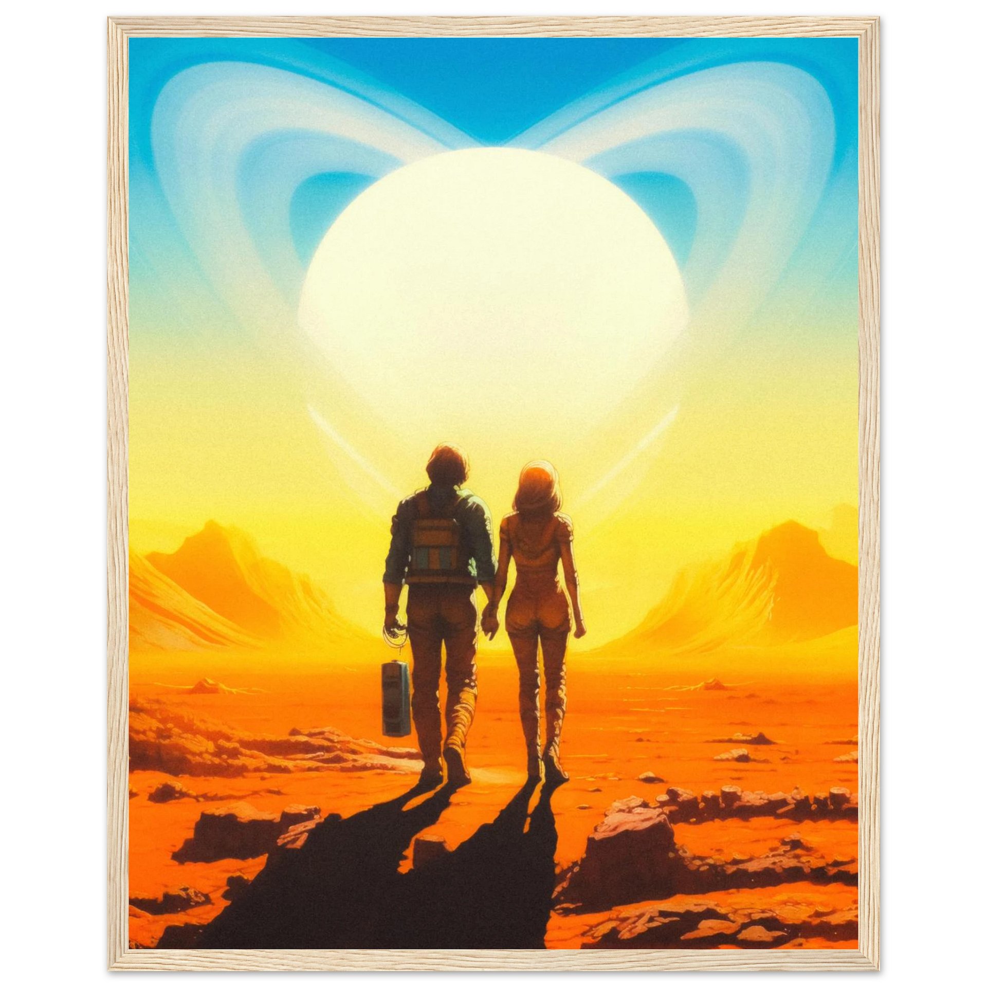Saturn Love Wall Art product image (3)