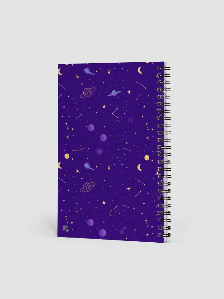 Cosmic Whimsy Spiral Notebook product image (2)