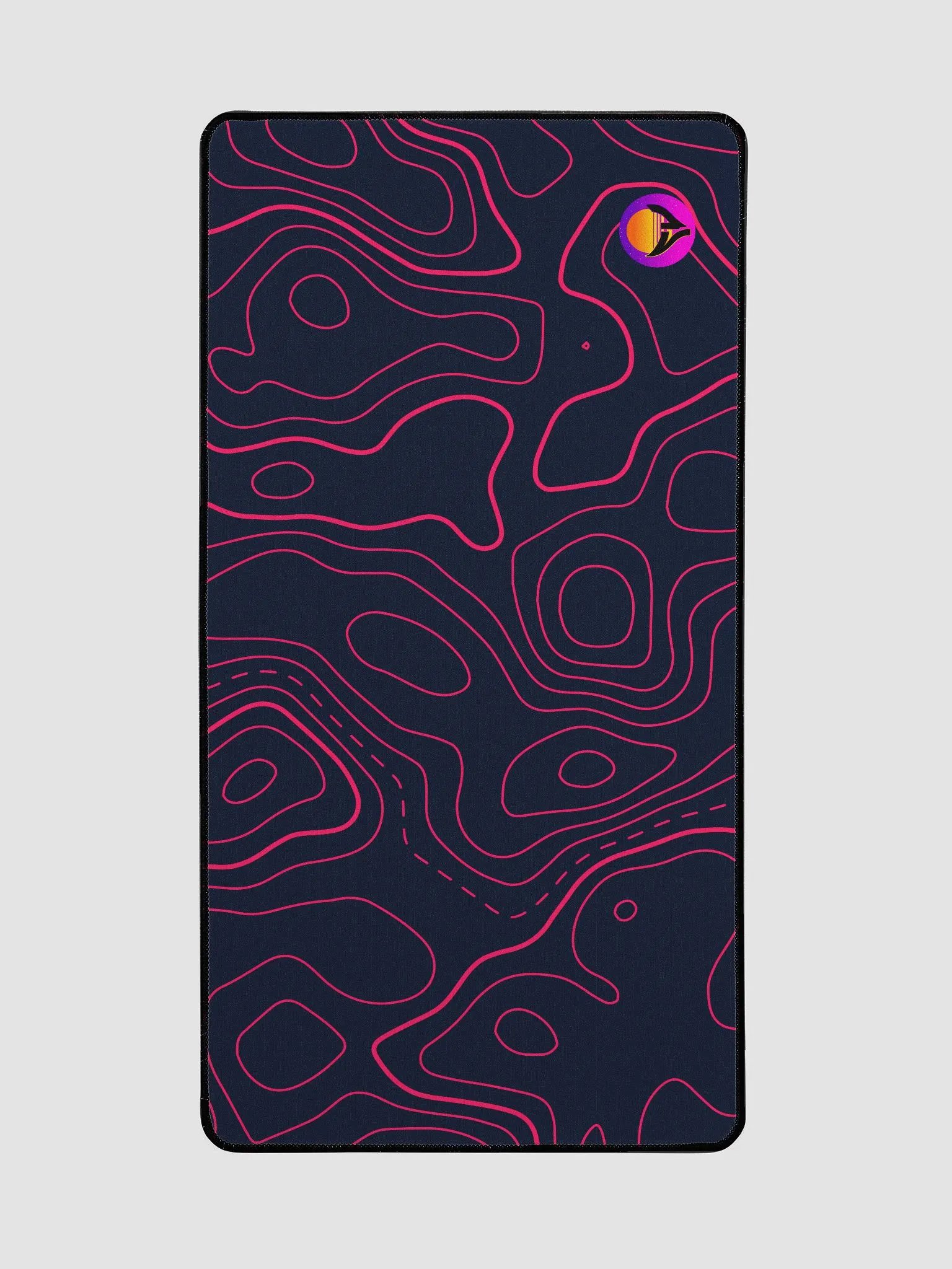 Red Topography with Logo product image (2)