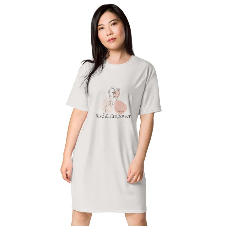 Women's T-Shirt Dress TDFB0120 product image (1)