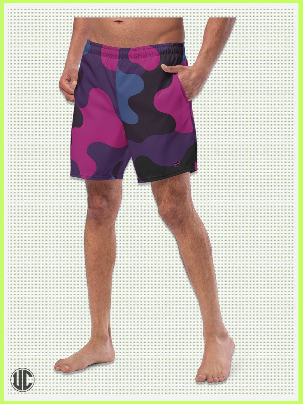 Kat's Urban Camo - Men's Swim Trunk product image (1)