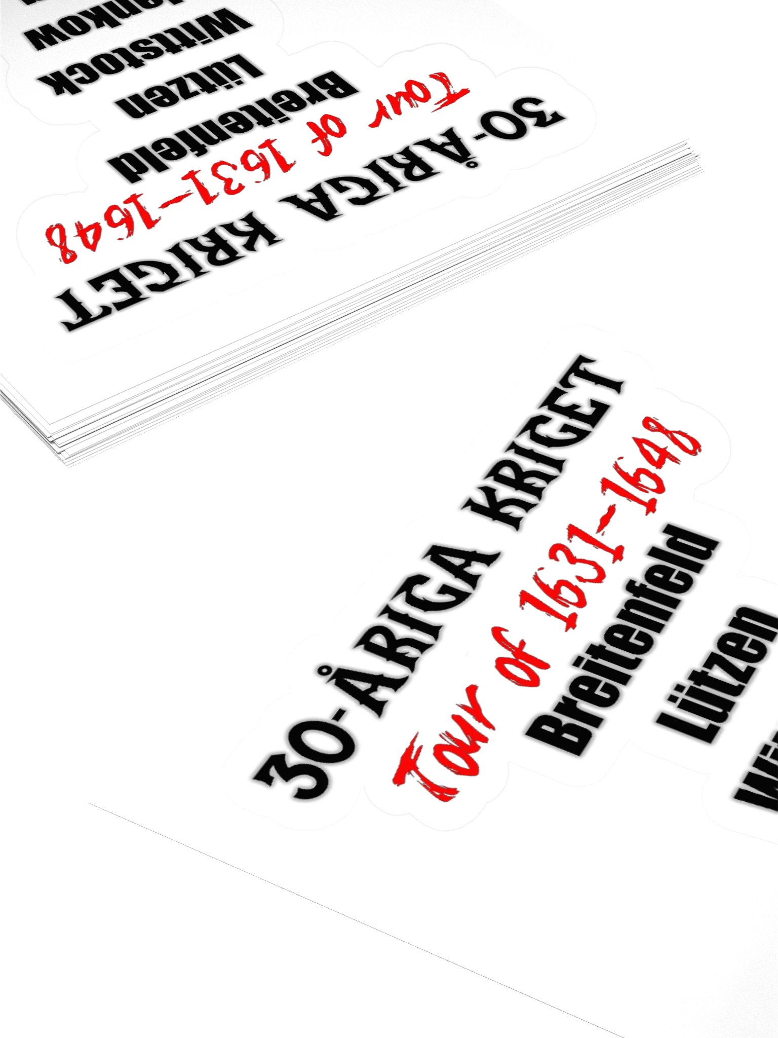 30-åriga kriget on tour (Sticker) product image (8)