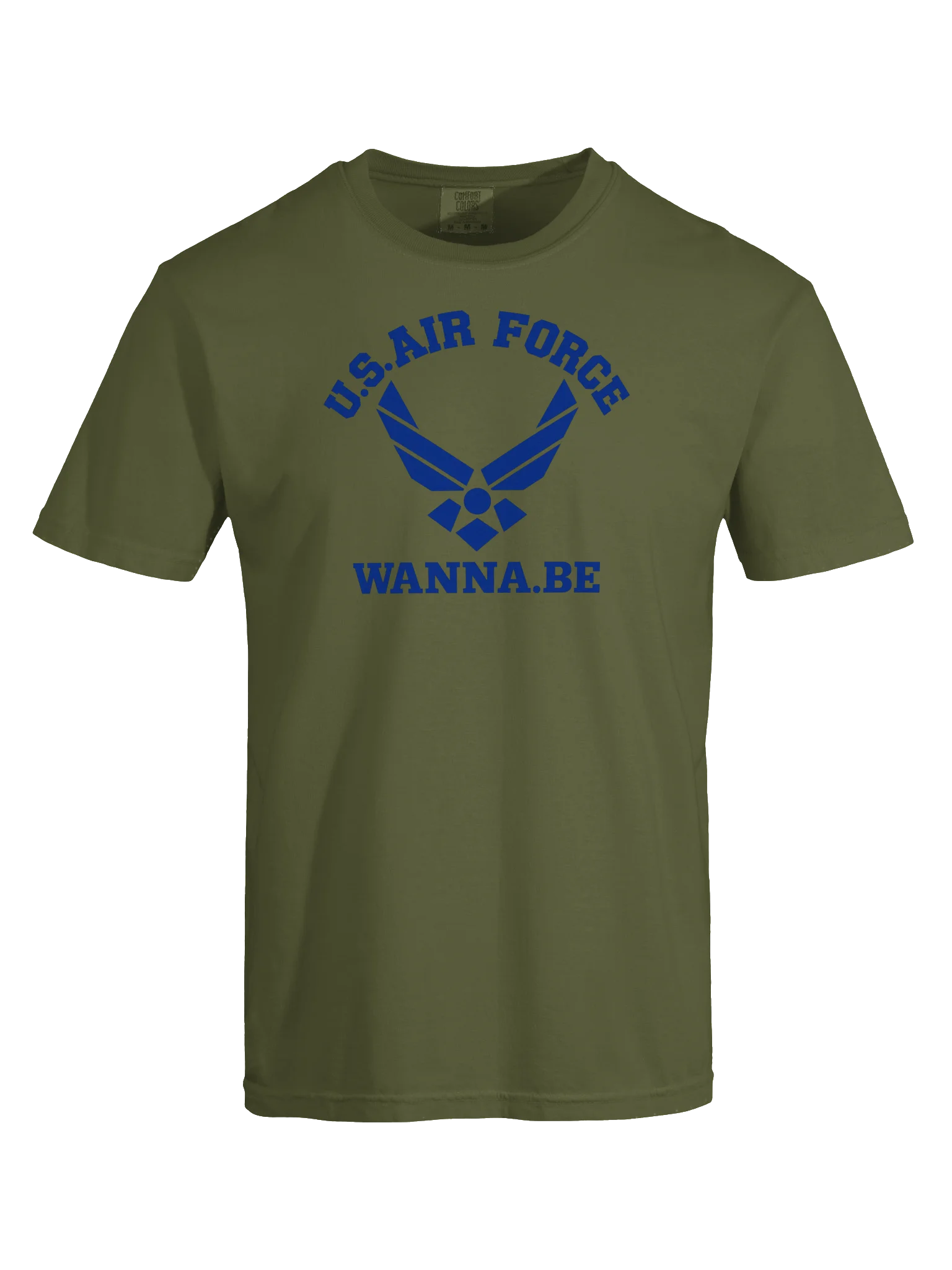 U.S. Air Force Wanna.Be T-Shirt — Flying High on Humor product image (34)
