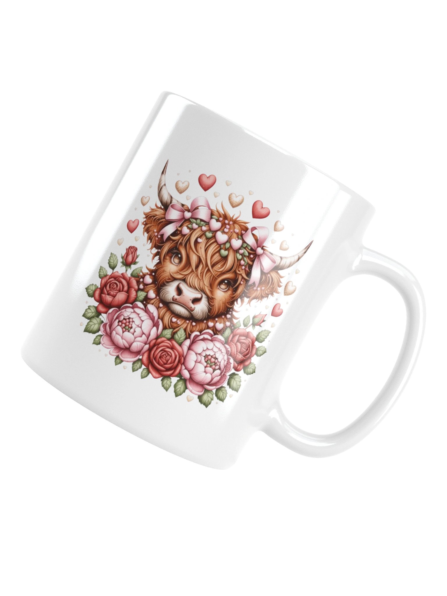 Highland Cow Valentine Coffee Mug product image (16)