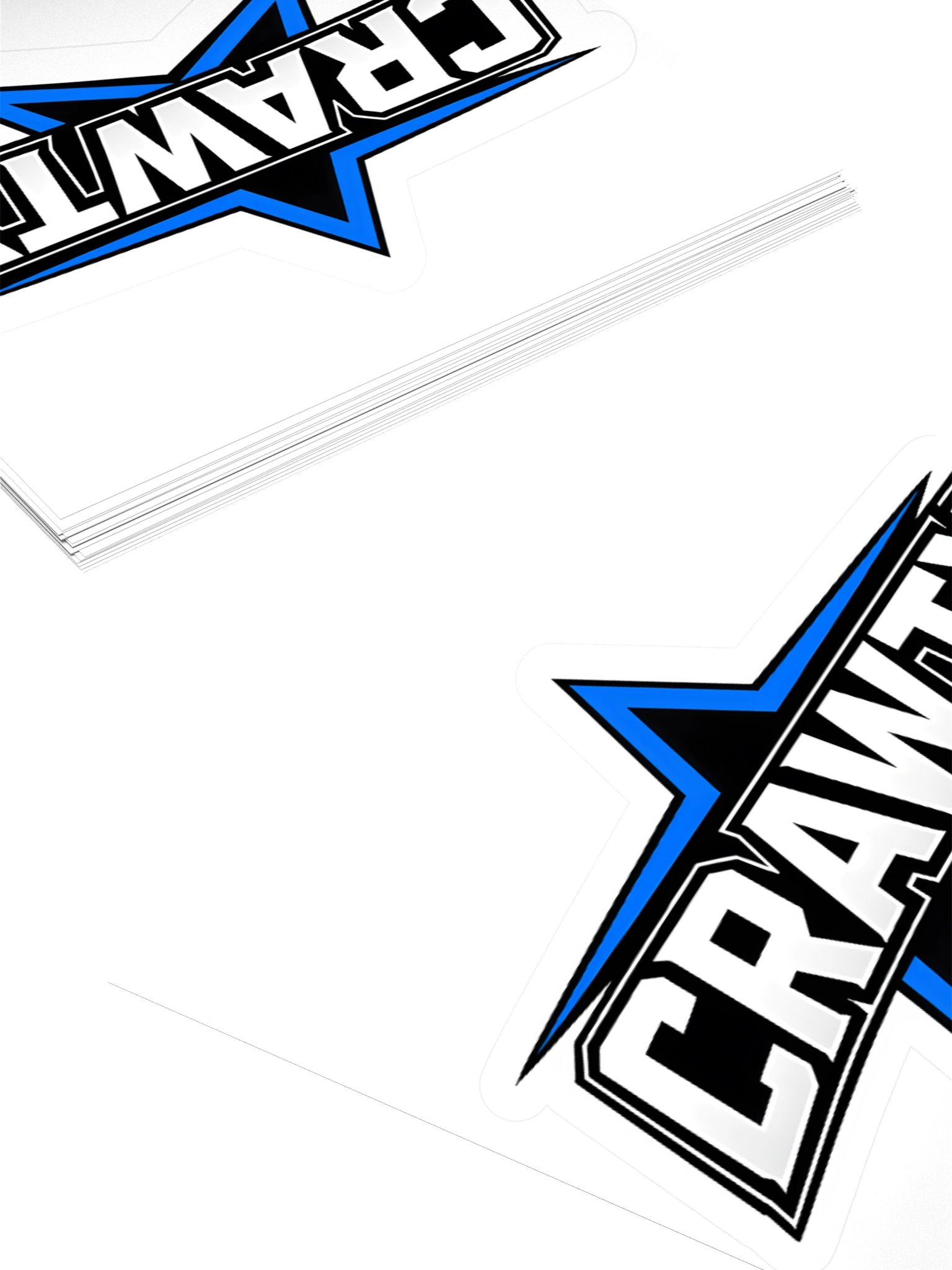 CRAWTY Logo Kiss Cut Sticker product image (4)