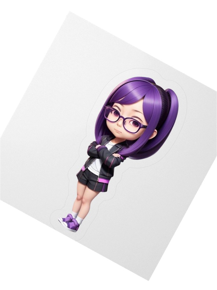 (PURPLE CHIBI) K STICKERS product image (5)