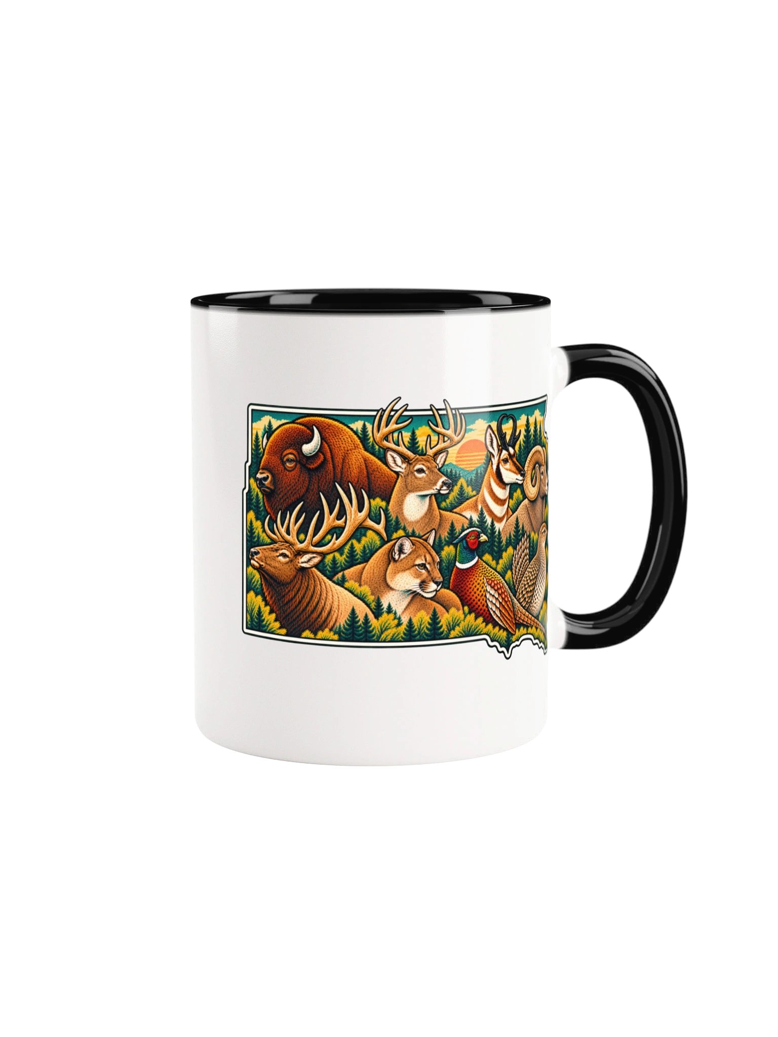 Game Animals of South Dakota Mug product image (2)