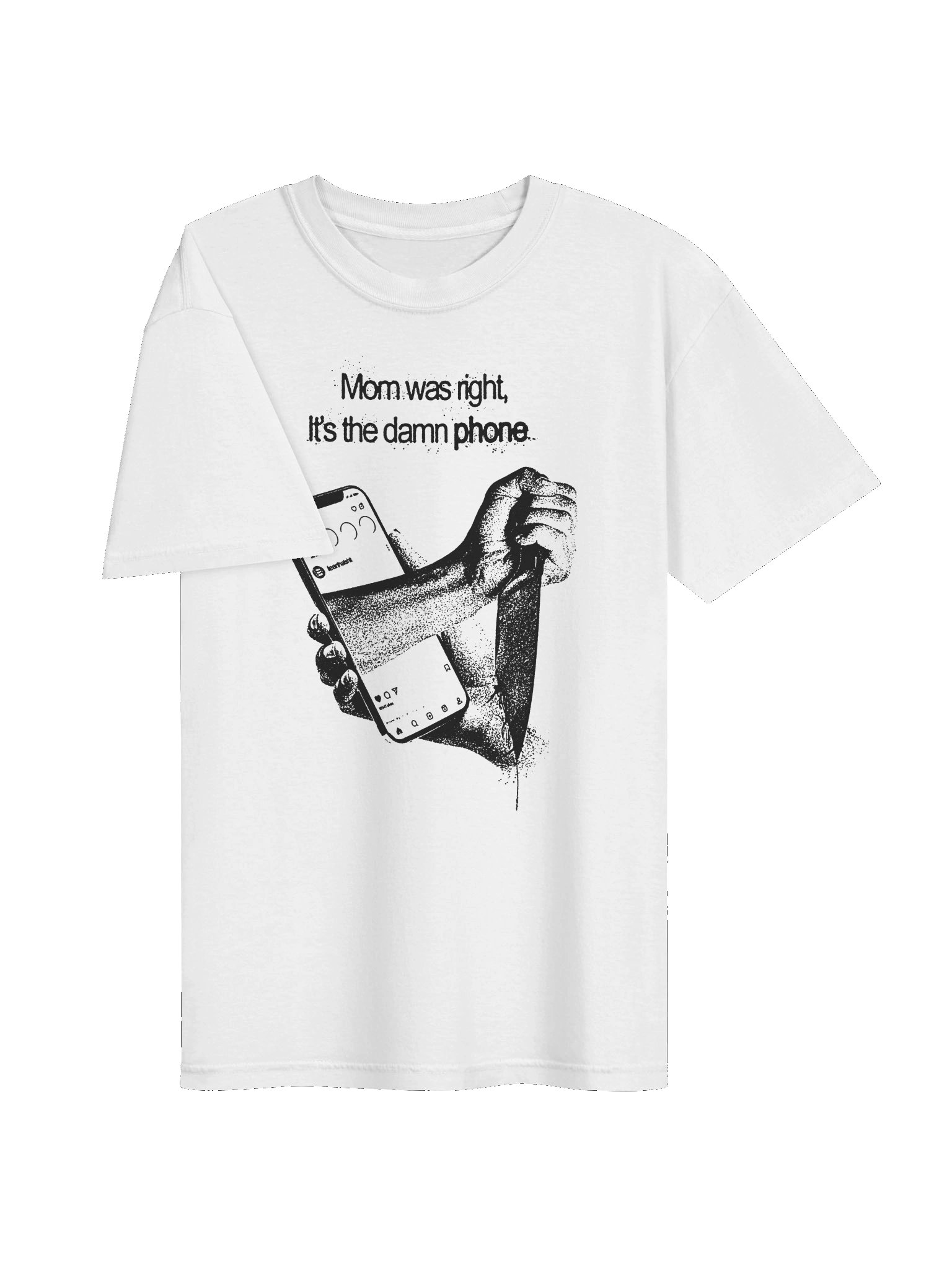 DAMN PHONE T-SHIRT product image (3)