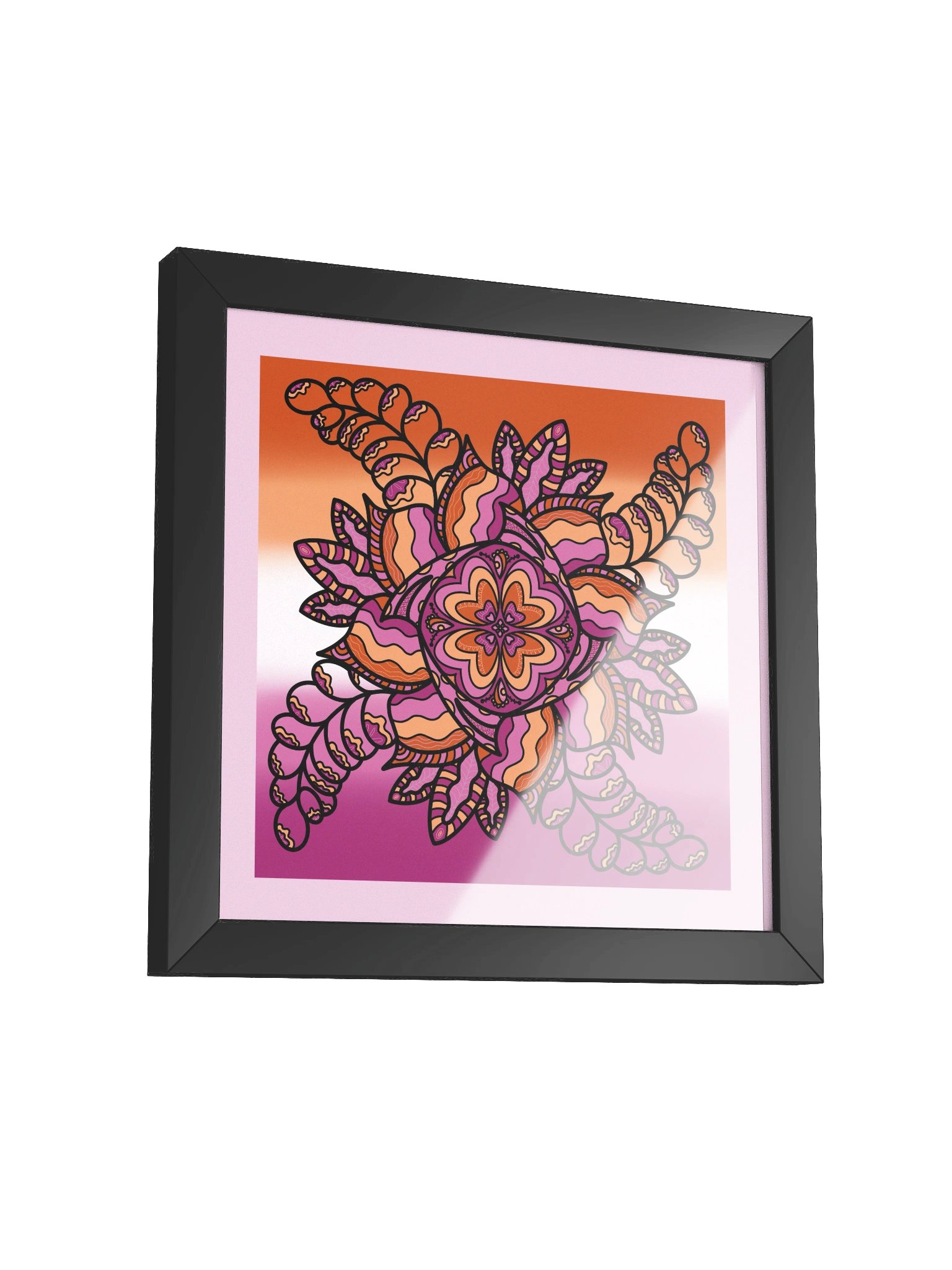 Lesbian Pride! Framed Art Print product image (24)