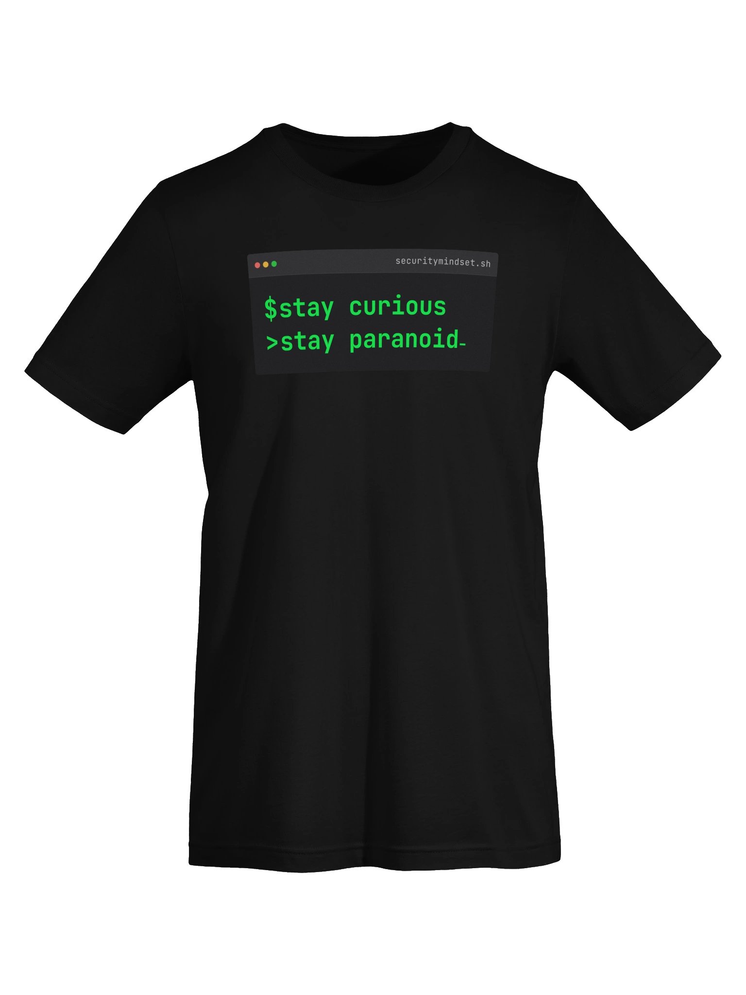 Stay Curious Stay Paranoid | Cybersecurity Quotes product image (4)