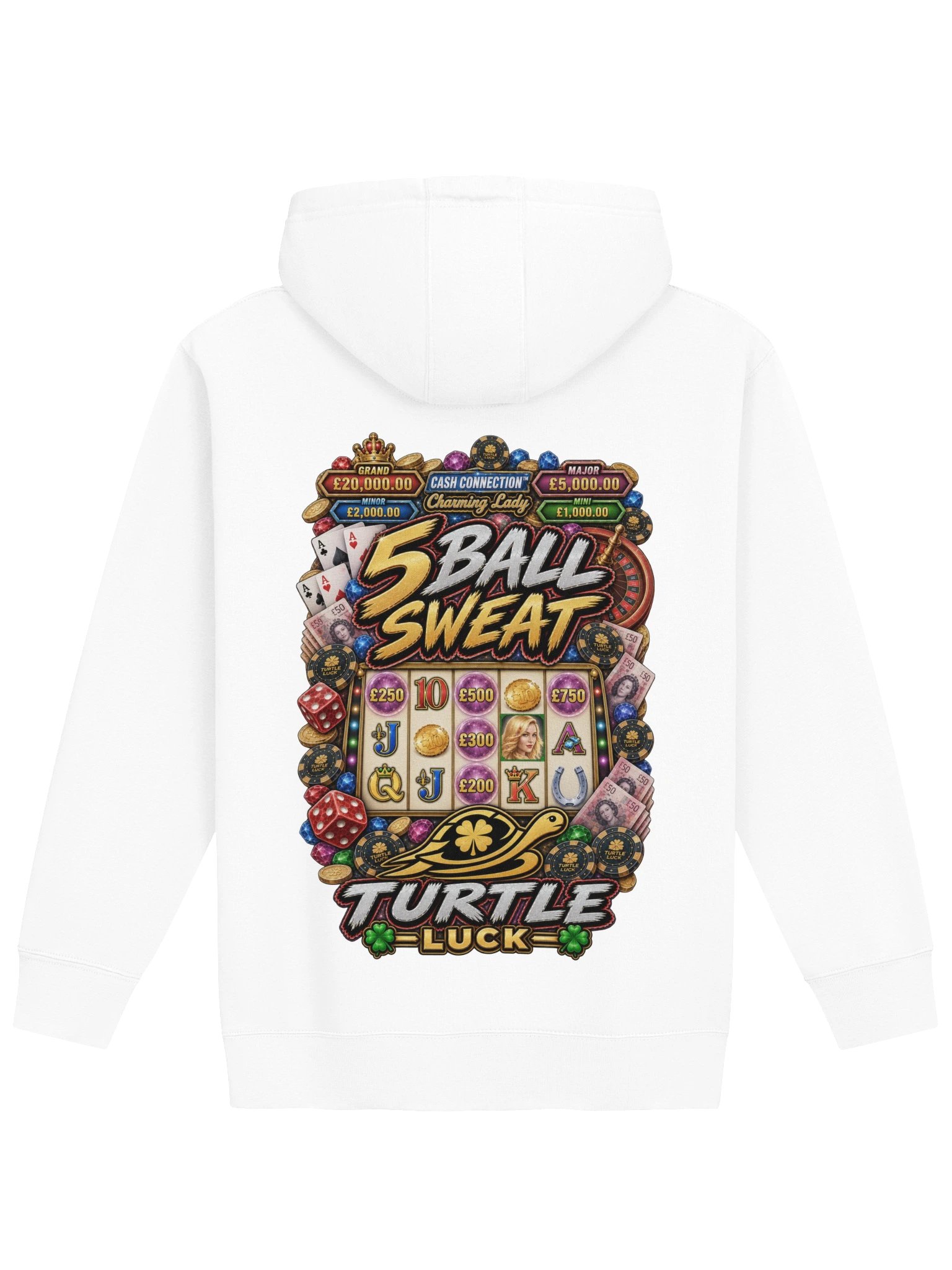 Turtle Media Unisex Premium Hoodie (5 ball sweat collection) product image (2)