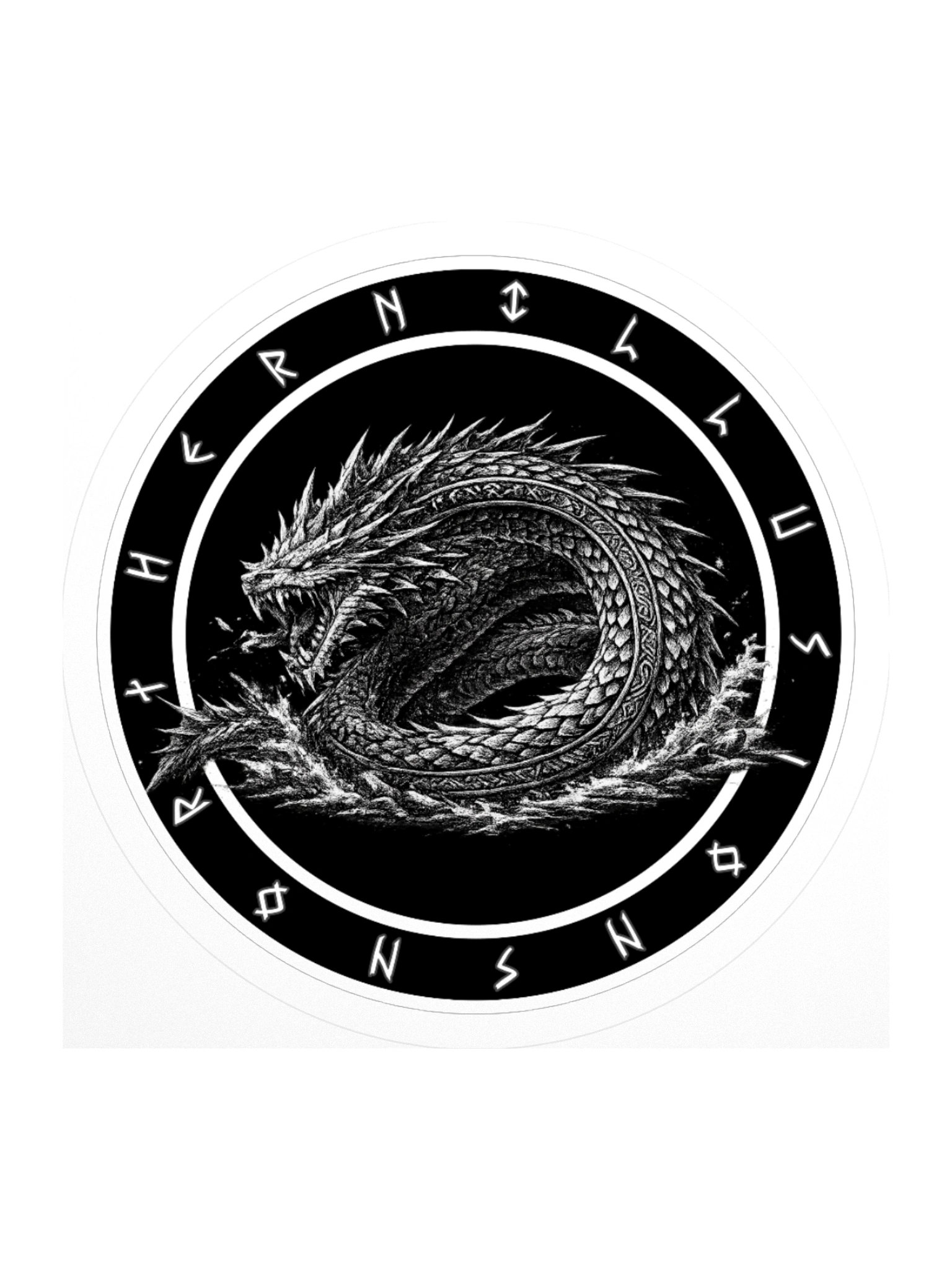 NORTHERN ILLUSIONS - Jörmungandr Vinyl Sticker product image (1)