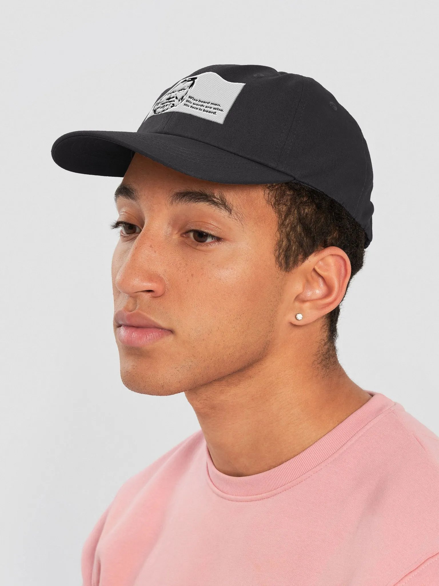 Wise Beard Man Dad Hat product image (7)