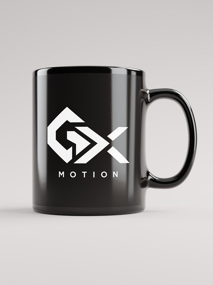 GX Motion - Black Mug - White Logo product image (2)