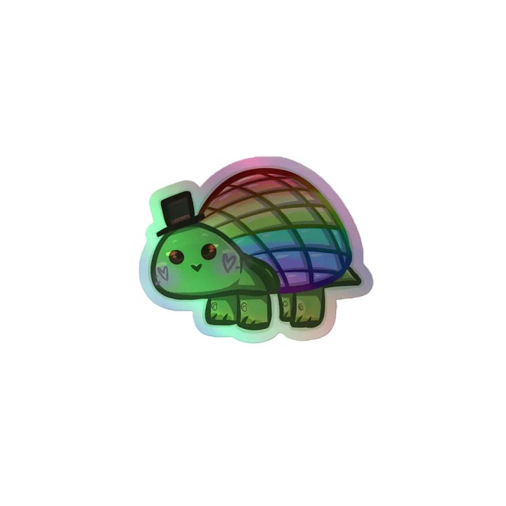 Gay Turtle - LGBT Turtle Rainbow Flag Shell product image (1)