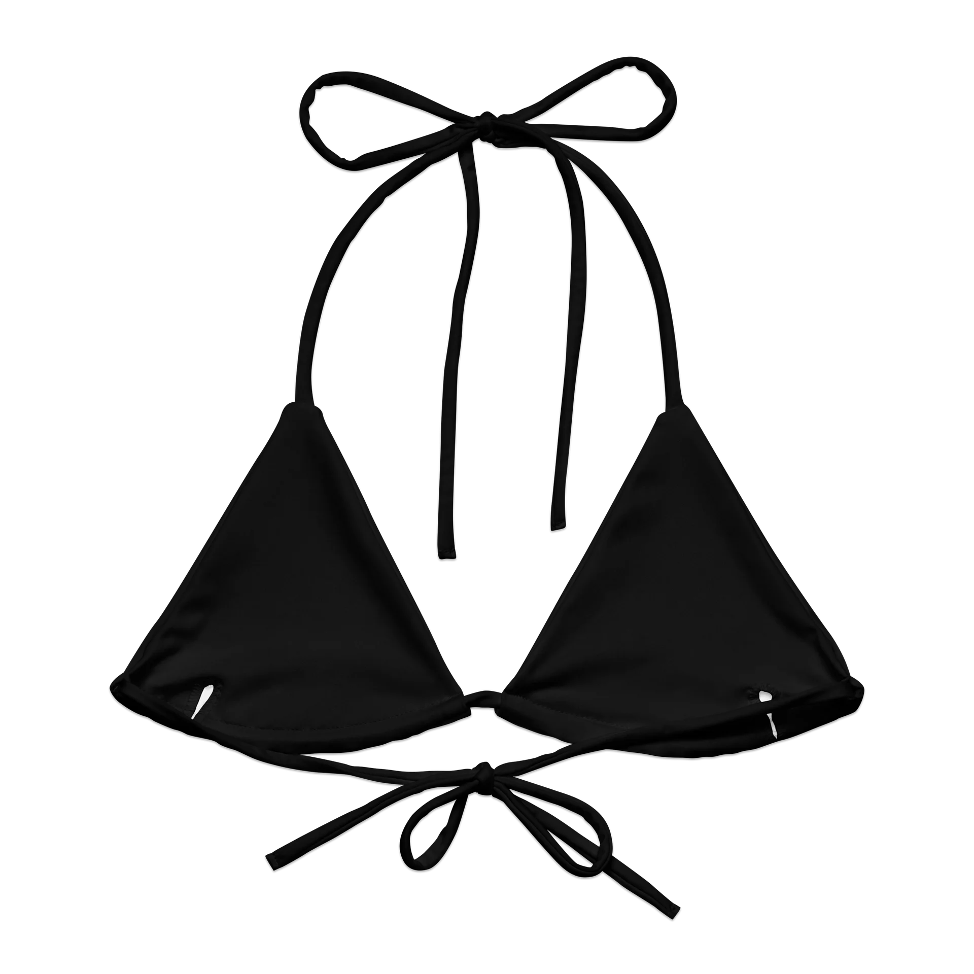 Weekend Killers String Bikini Top - Black product image (2)