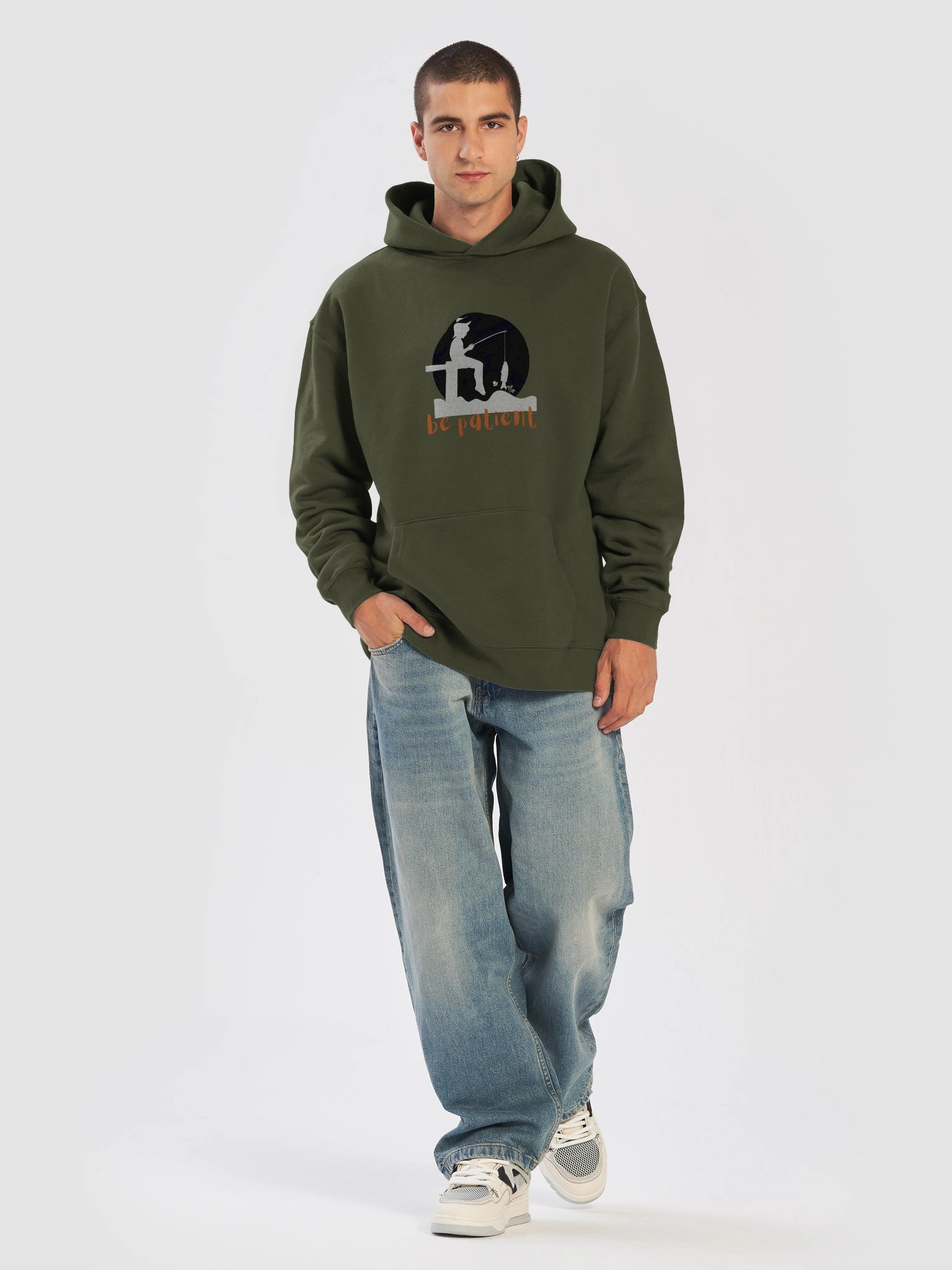 Be Patient Unisex Big Hoodie product image (15)