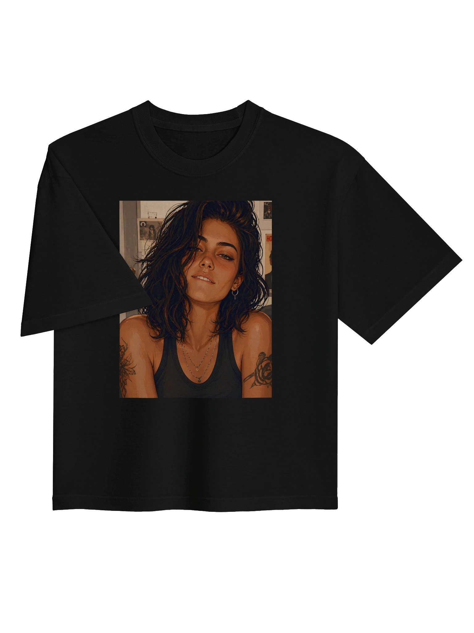 Sapphic Boxy Crop product image (3)