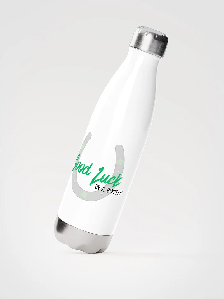 The "Good Luck in a Bottle" Stainless Steel Water Bottle product image (2)