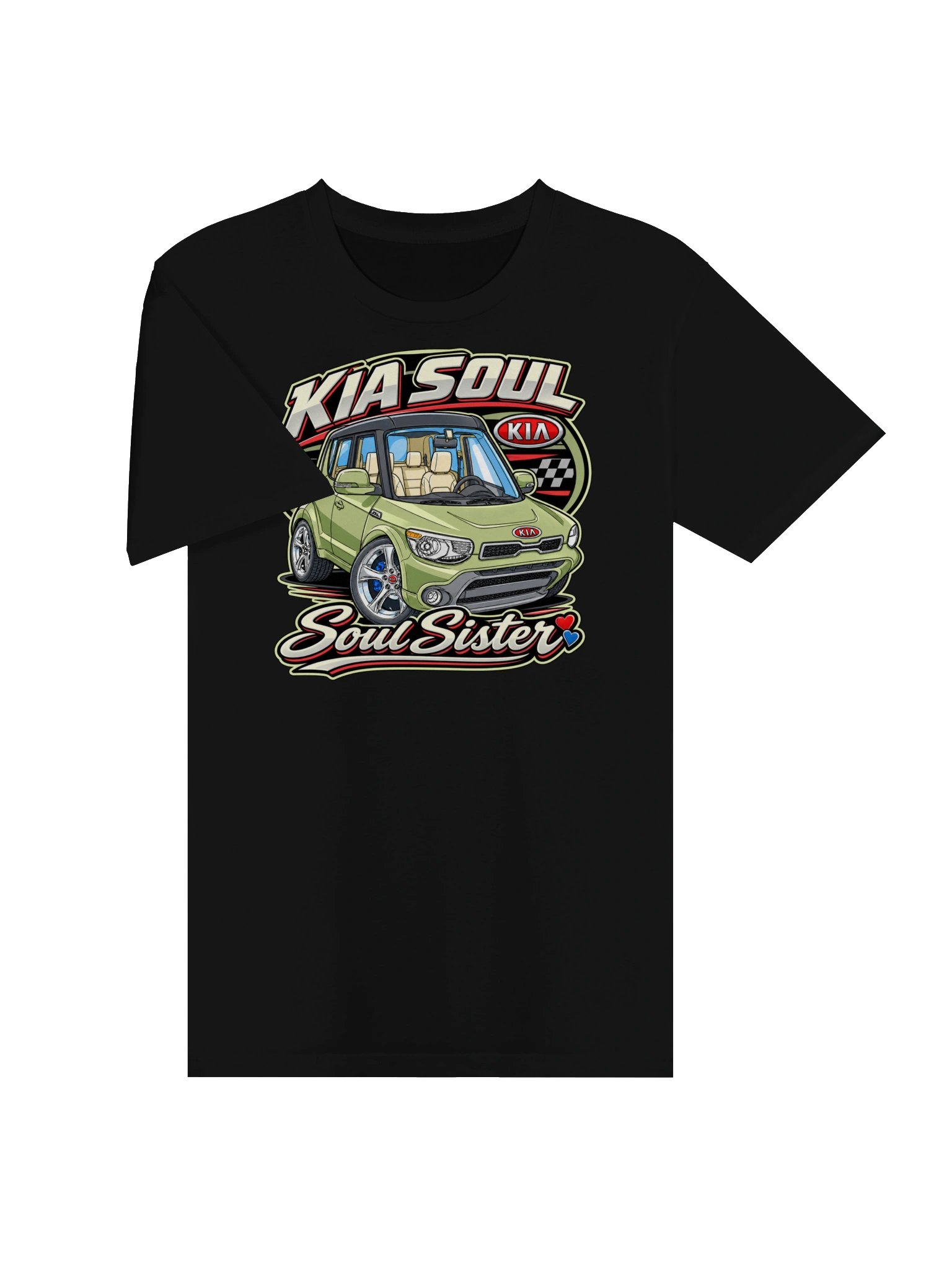 Kia Soul – Soul Sister Cartoon T-Shirt product image (13)