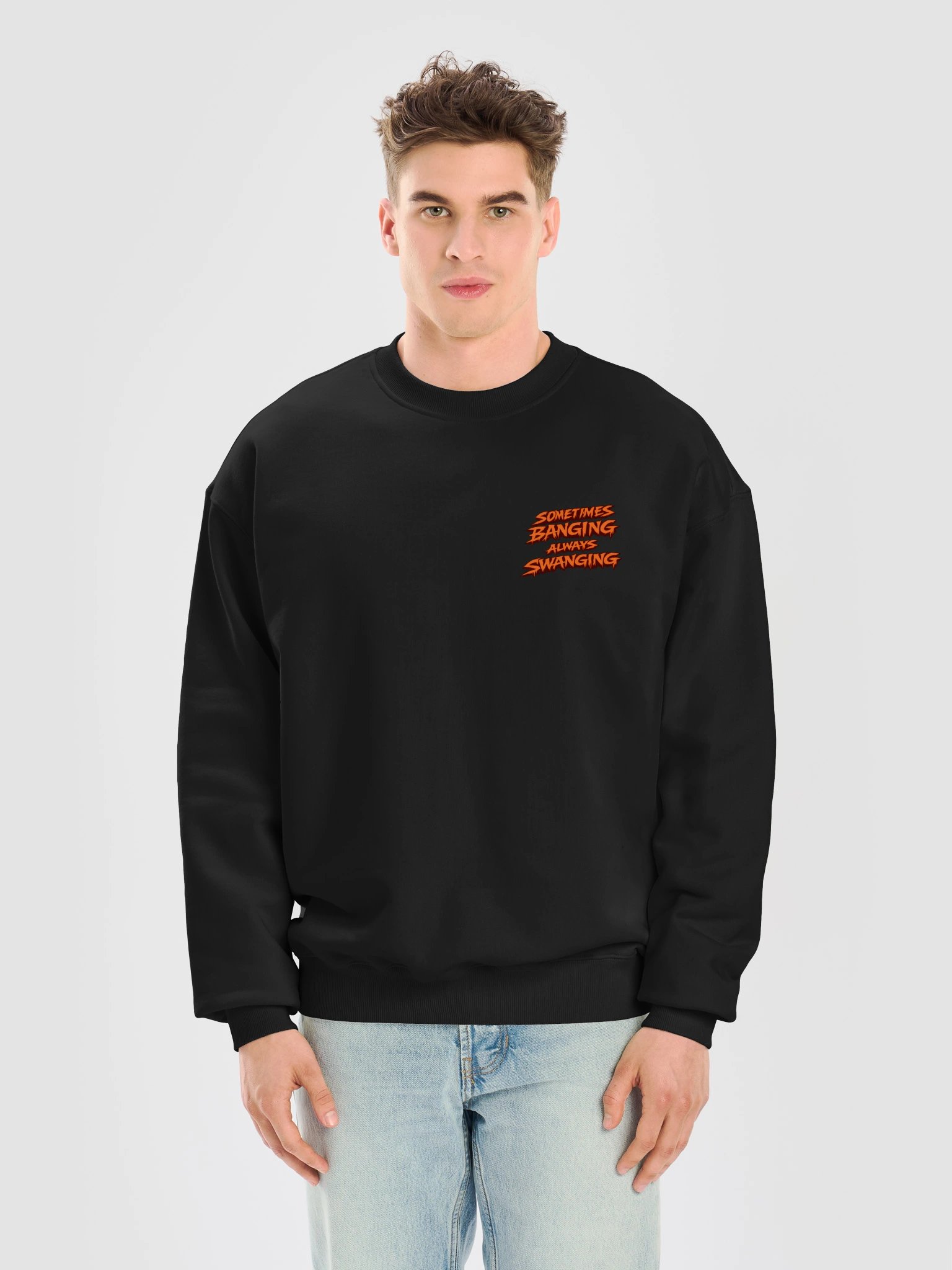SubduedComic Oversized Sweatshirt product image (9)