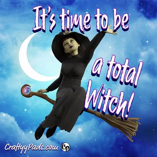 It's that time of the year again, so grab that broom! #halloween #happyhalloweenwitches #dazstudio #digitalart #creativehallo...