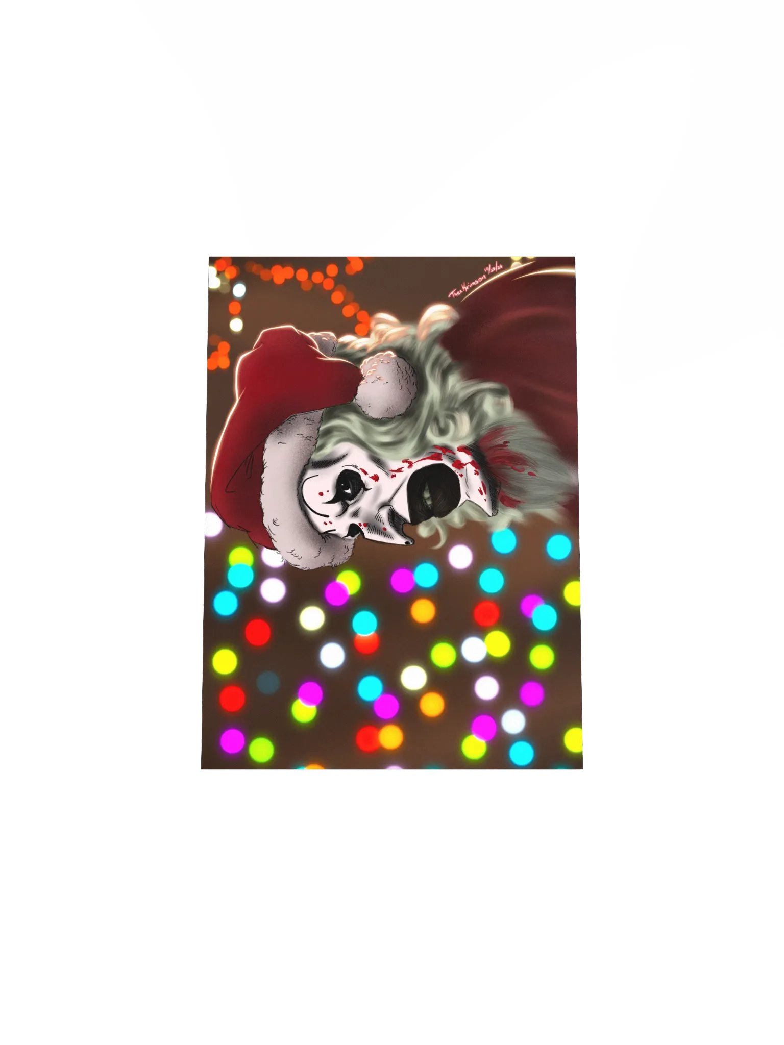 XMas Art the Clown - Signed Matte Poster product image (25)