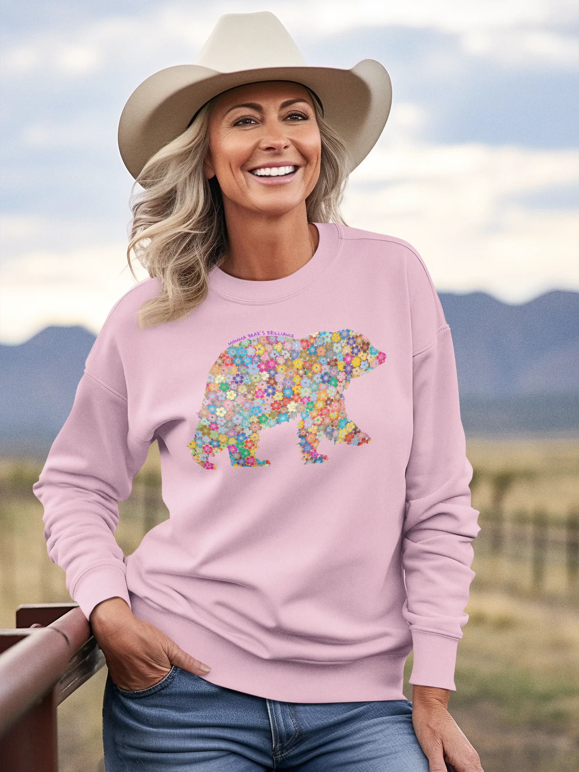 Moma Bear Crewneck Sweatshirt product image (49)
