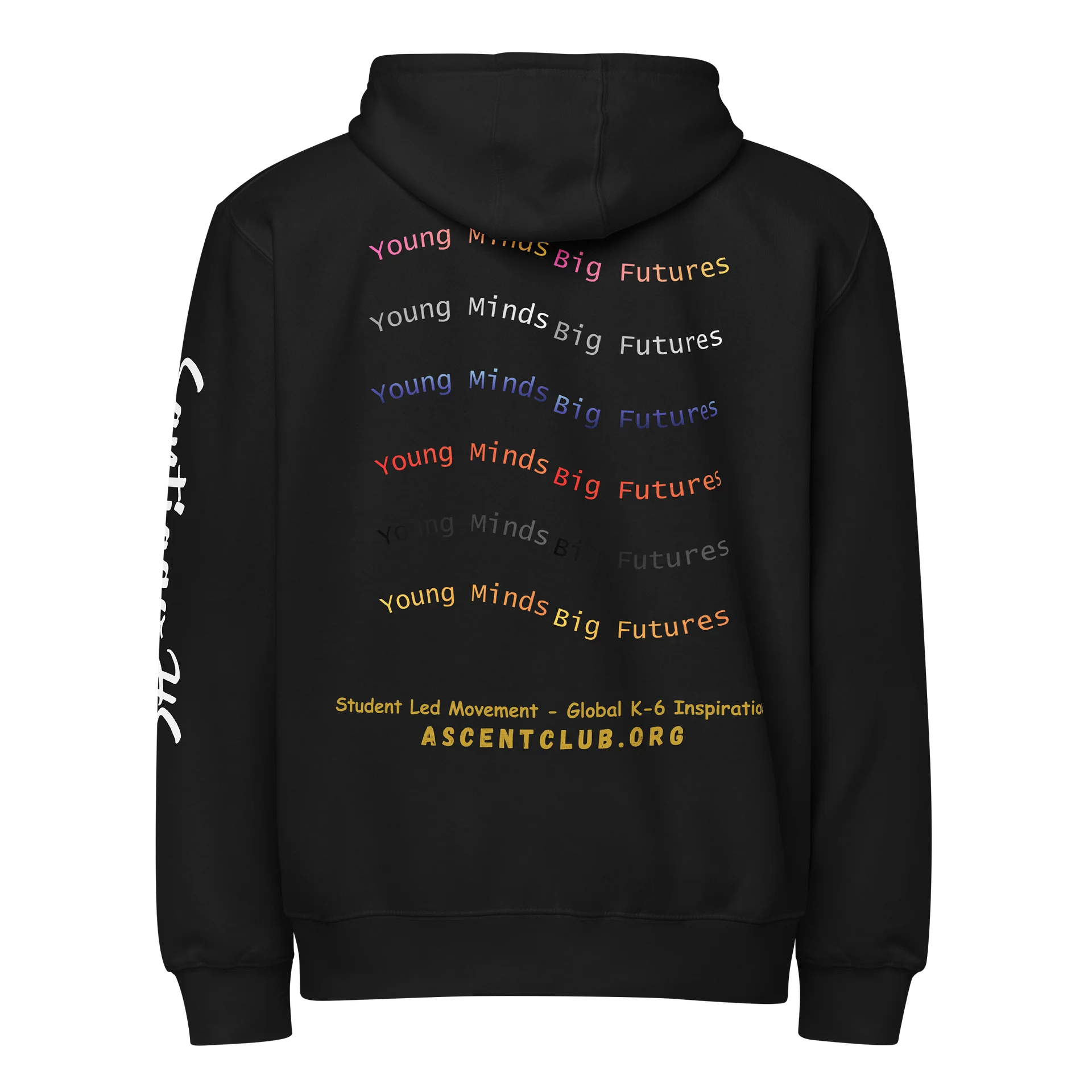 Officially Licensed ASCENT Club Santiago HS Chapter Hoodie - Unisex - Zip Hoodie Design 1 product image (2)