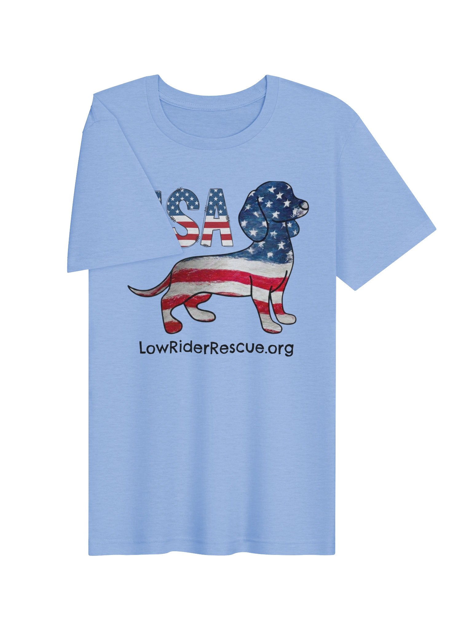 USA Dachshund Tee - Low Rider Rescue product image (73)