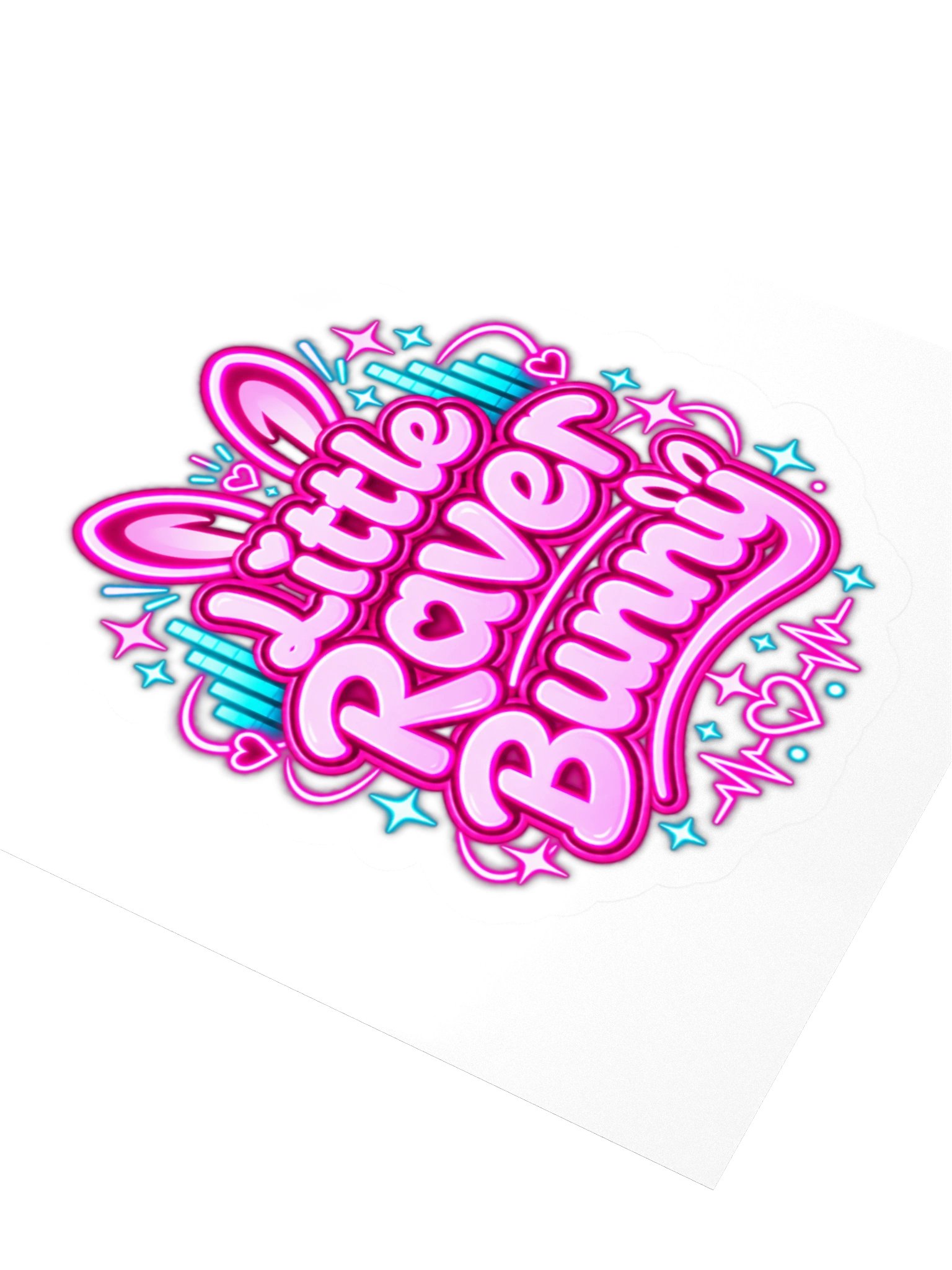 Little Raver Bunny Sticker product image (7)