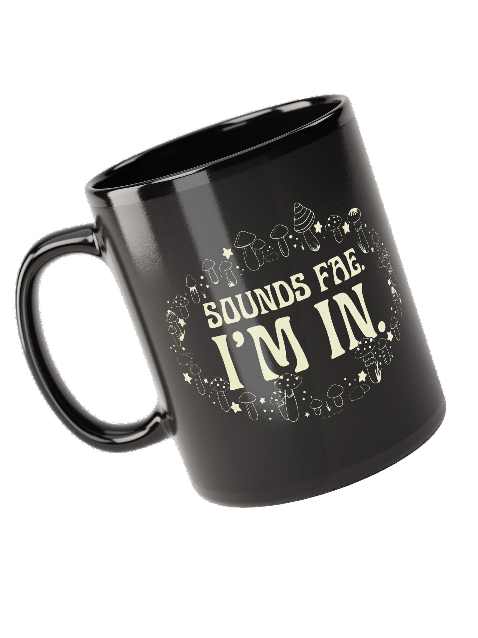 Sounds Fae Black Mug product image (5)