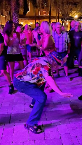 Shaking it down with Dance Express in The Villages, Florida. Did he shake it down enough?  #thevillages #thevillagesflorida #...