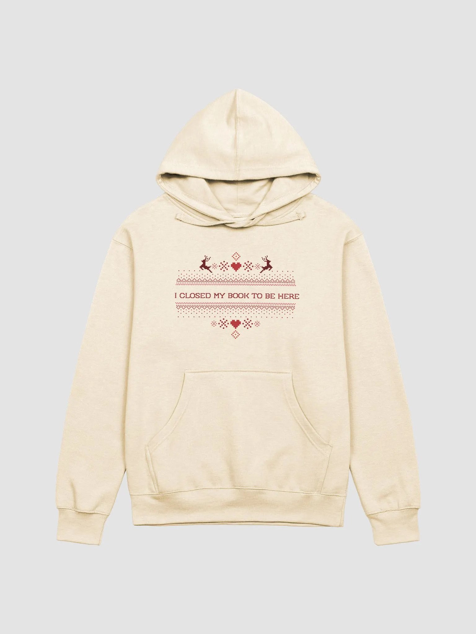I Closed My Book To Be Here Hoodie product image (1)
