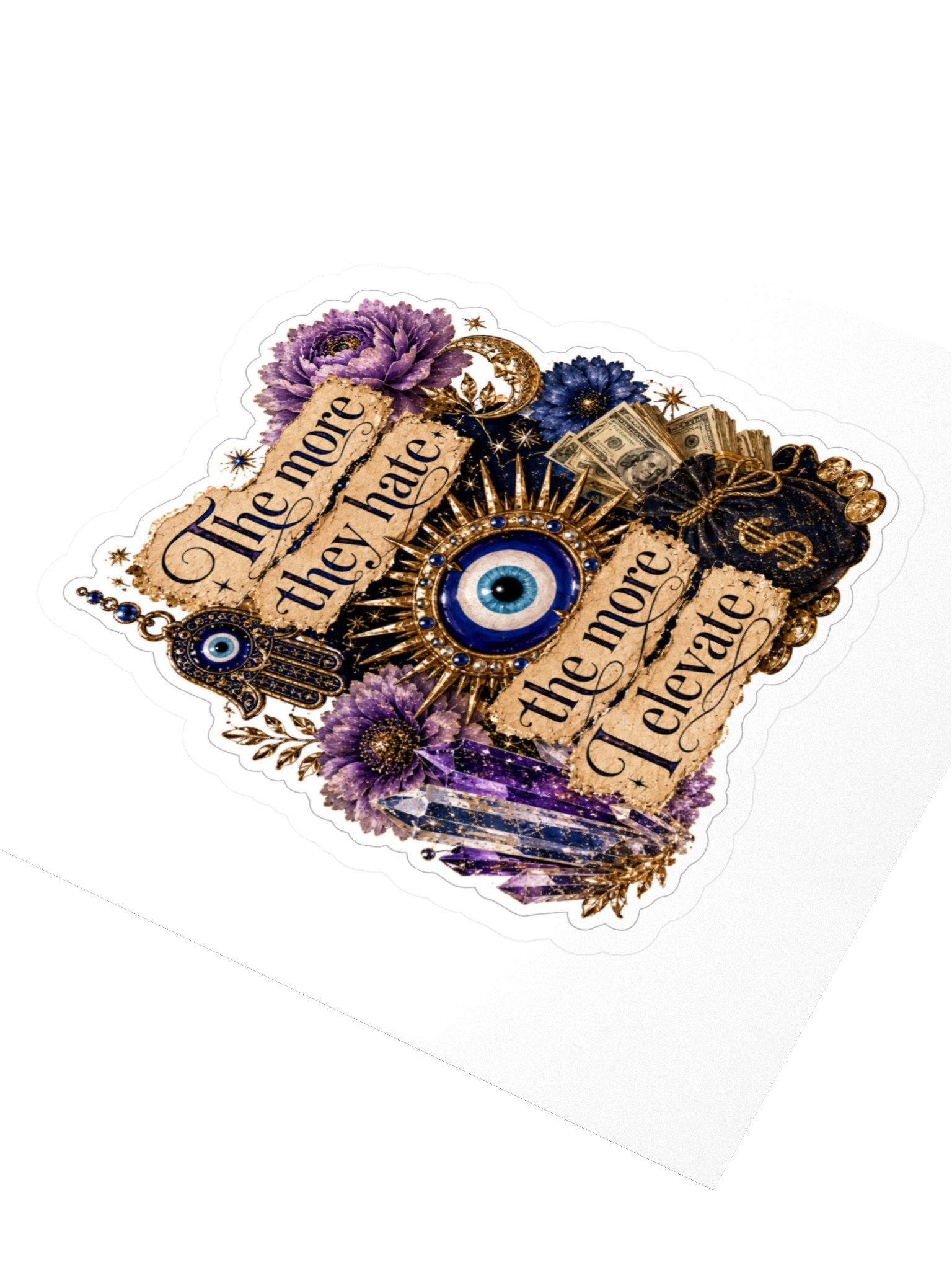 Evil Eye Transmutation Spell Sticker product image (3)
