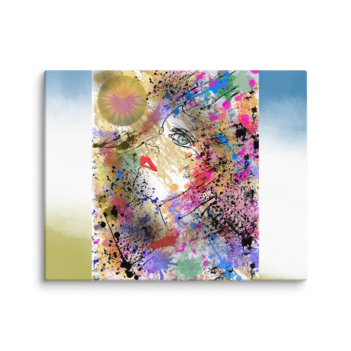 Splattered Beauty Canvas product image (2)