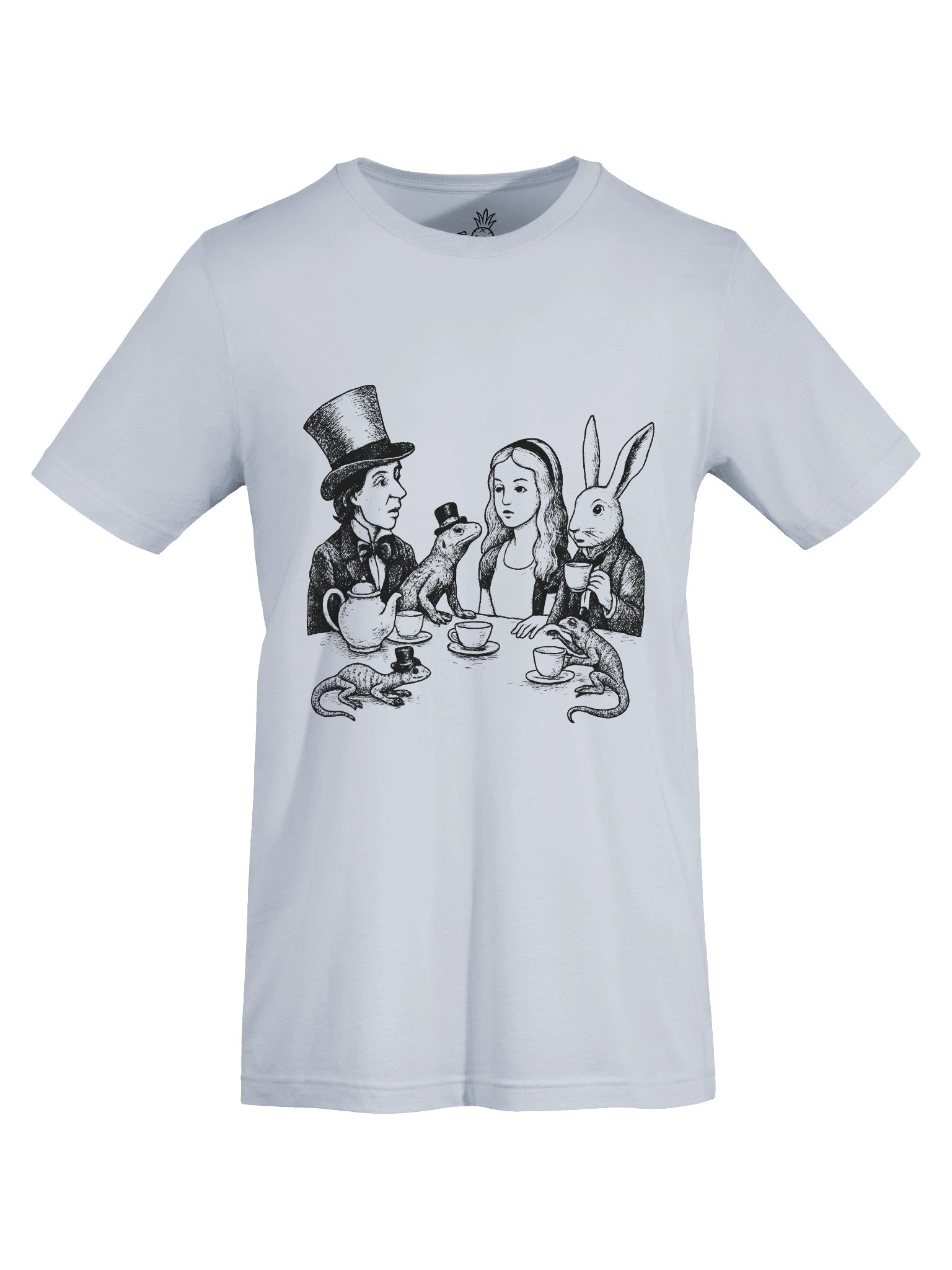 Lizards at the Mad Hatter Tea Party Alice in Wonderland T-Shirt product image (7)