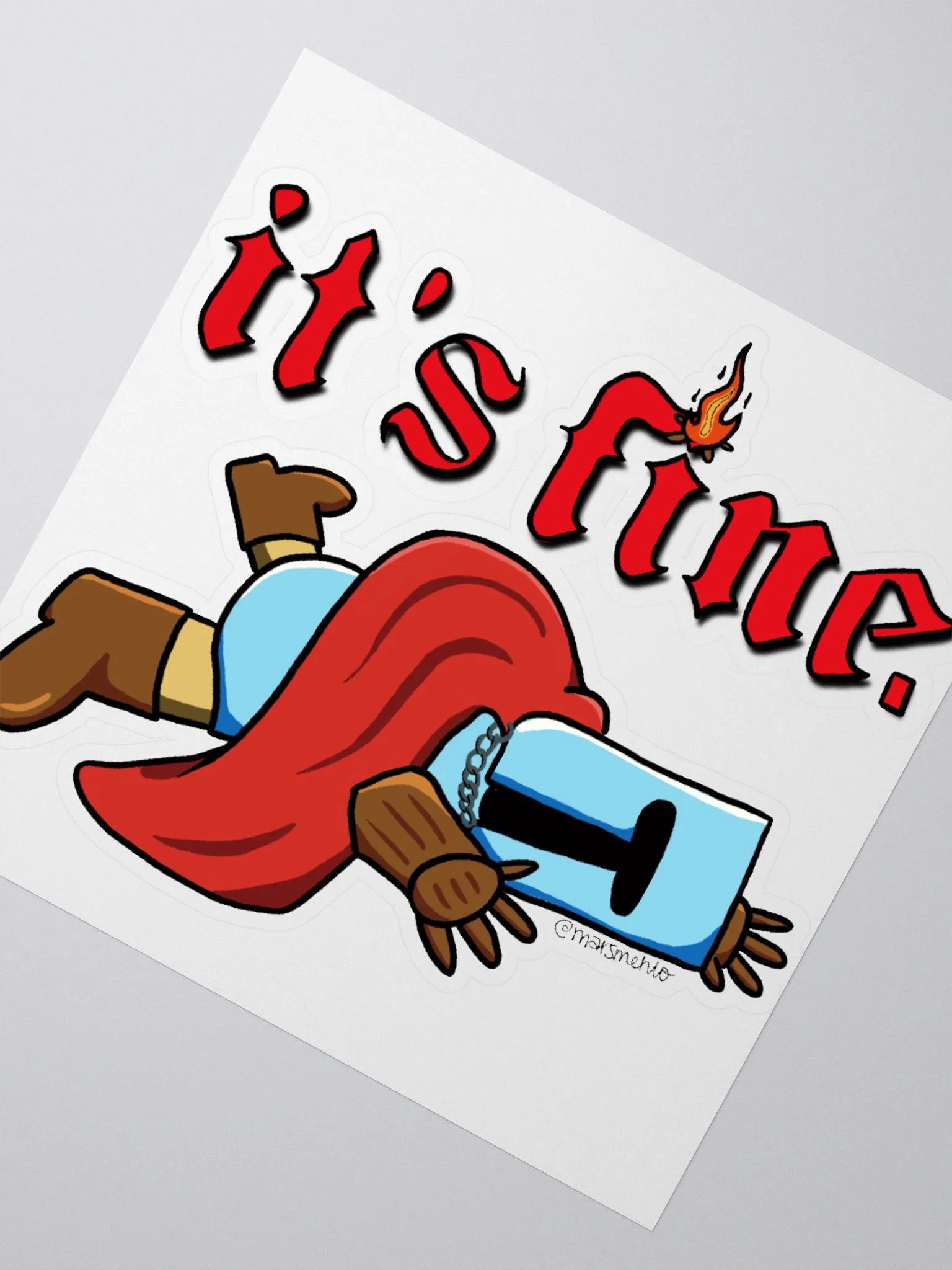 Rock Bottom Sticker product image (2)