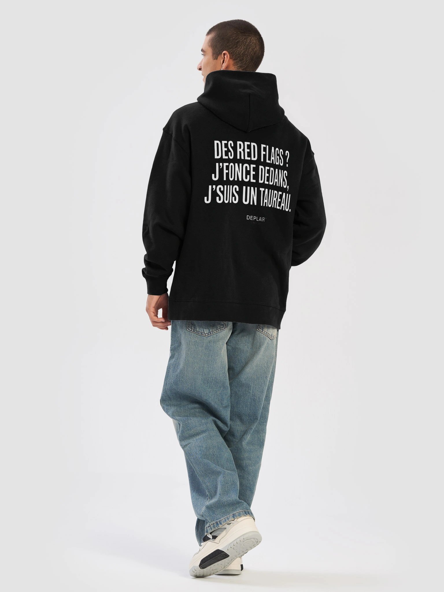 Des red flags ? J’fonce dedans, j’suis un taureau — Hoodie homme product image (26)