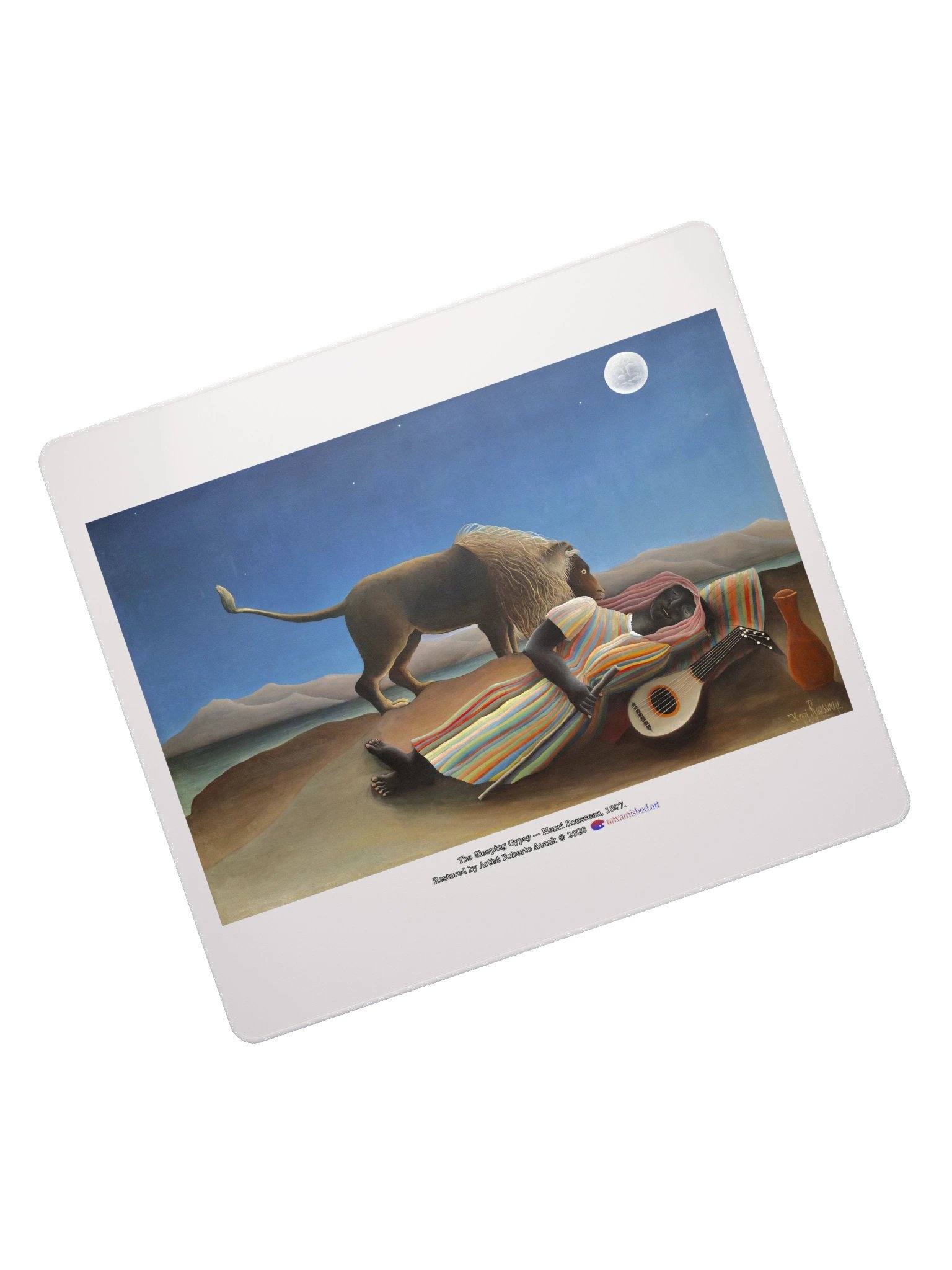 The Sleeping Gypsy — Mouse Pad product image (7)