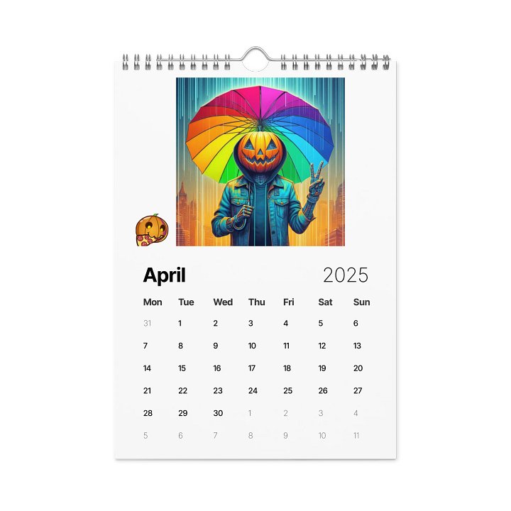 2025 Visionary Wall Calendar product image (1)
