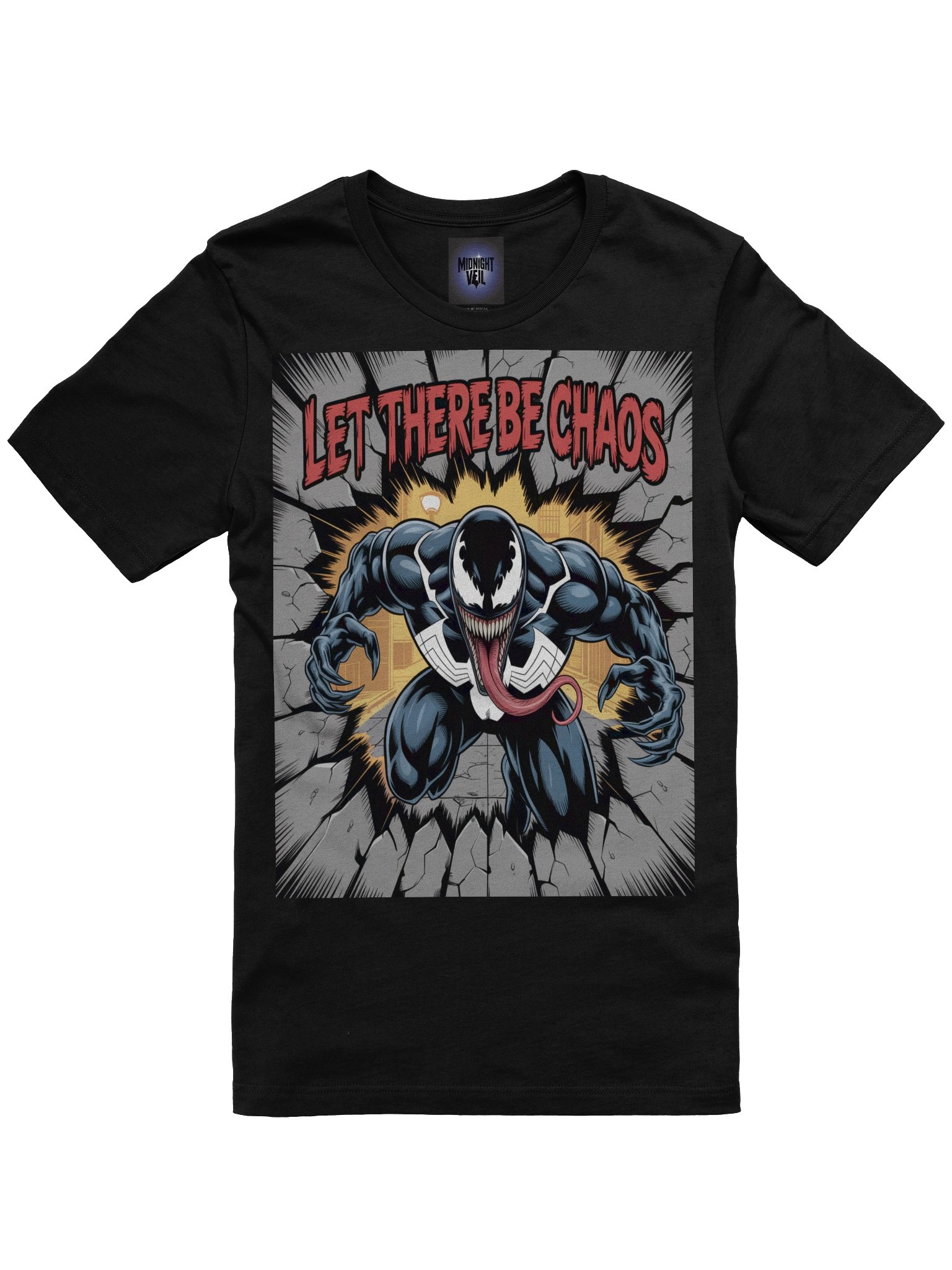 Let There Be Chaos: Venom Supersoft Tee product image (3)